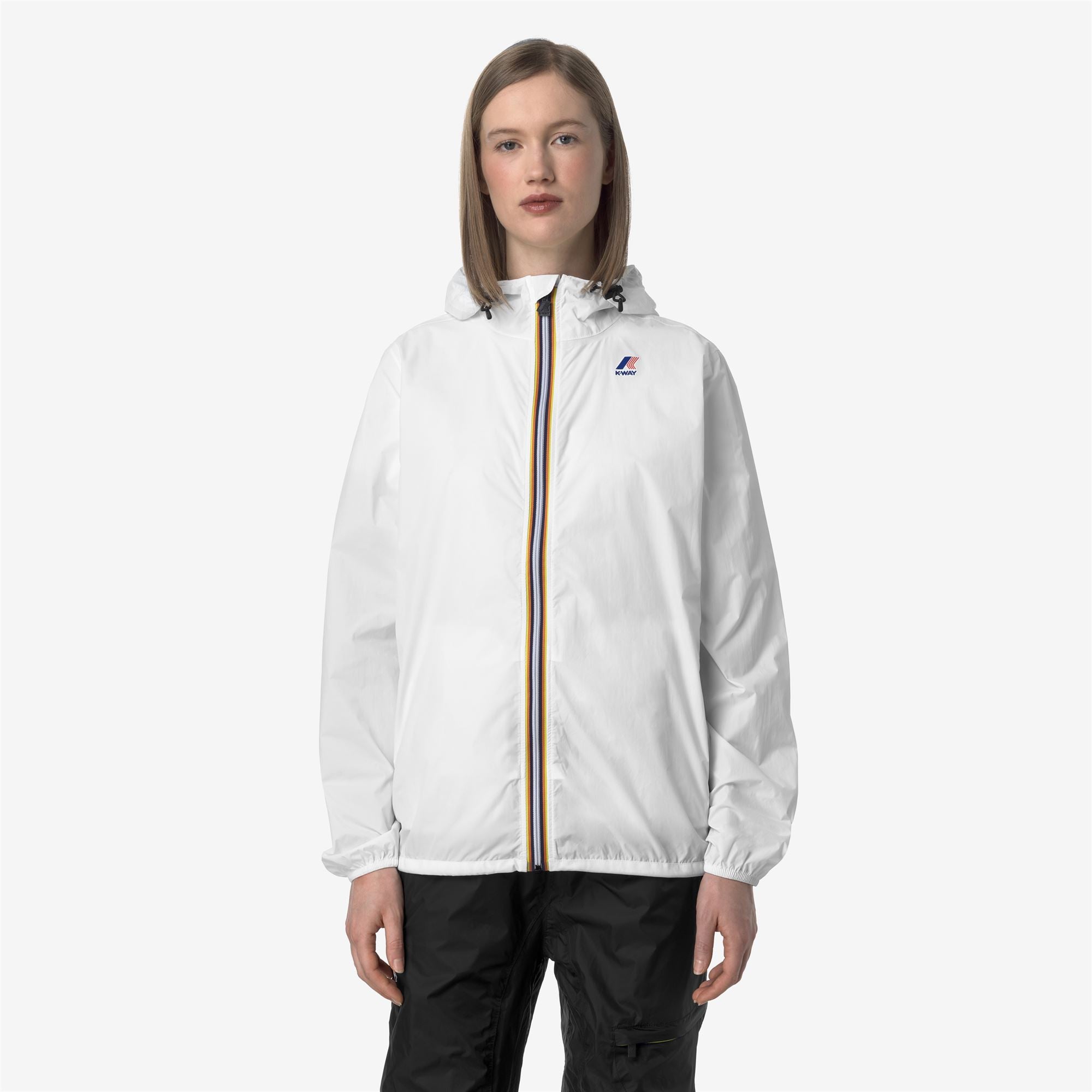 k-way-le-vrai-4-0-claude-veste-mi-longue-unisexe-white image 2