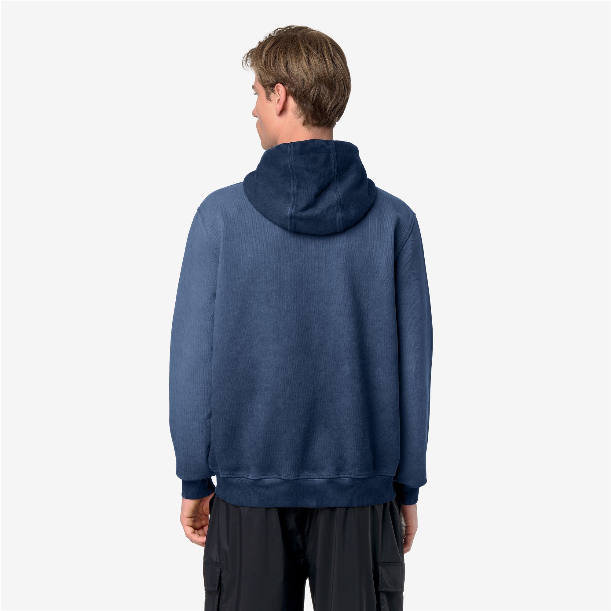 k-way-rainer-lf-sweat-capuche-homme-blue-insignia image 3