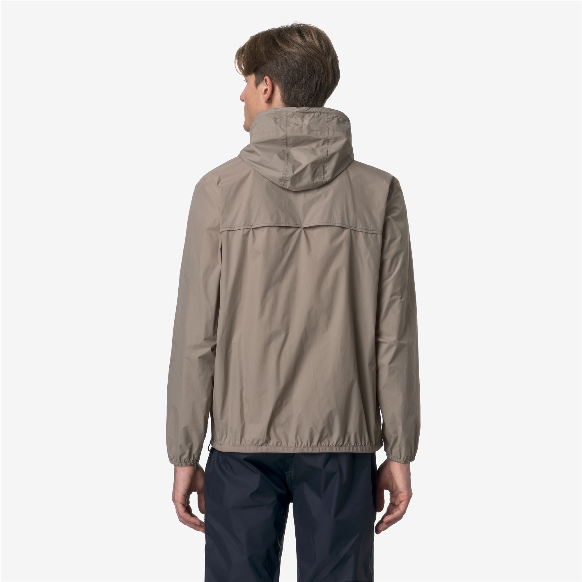 k-way-le-vrai-4-0-claude-veste-beige-taupe-unisexe image 4