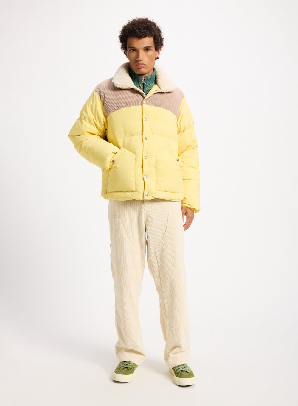 pyrenex-fiery-doudoune-hiver-jaune-unisexe image 2