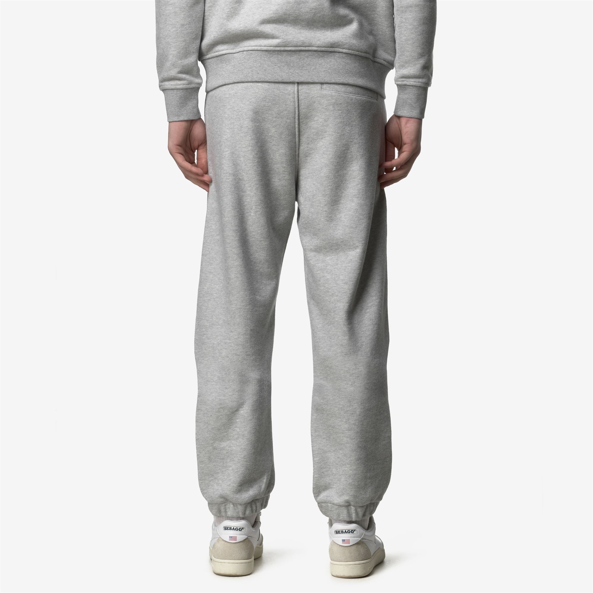 k-way-mickyel-heavy-fleece-pantalon-jogging-homme-grey-mel image 3