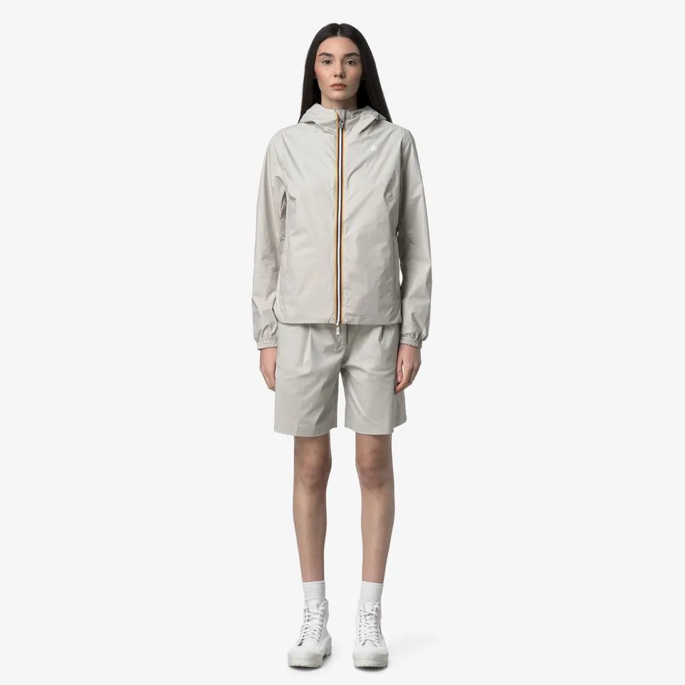 k-way-lil-2-0-plus-2-double-veste-courte-r-versible-femme-beige-lt-green-lichen image 1
