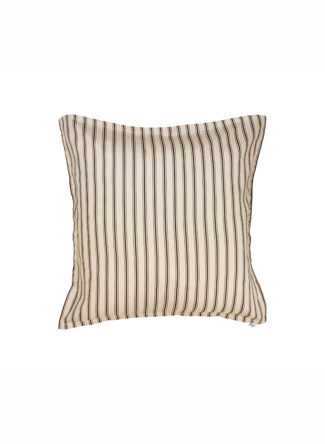 pyrenex-lily-taies-d-oreiller-x2-rayures-marron-cru-coton-tencel image 4