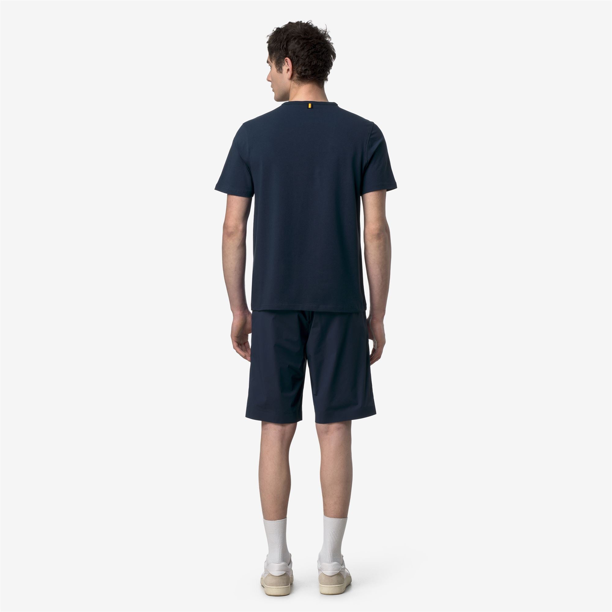 k-way-adame-light-stretch-jersey-t-shirt-homme-blue-insignia image 3