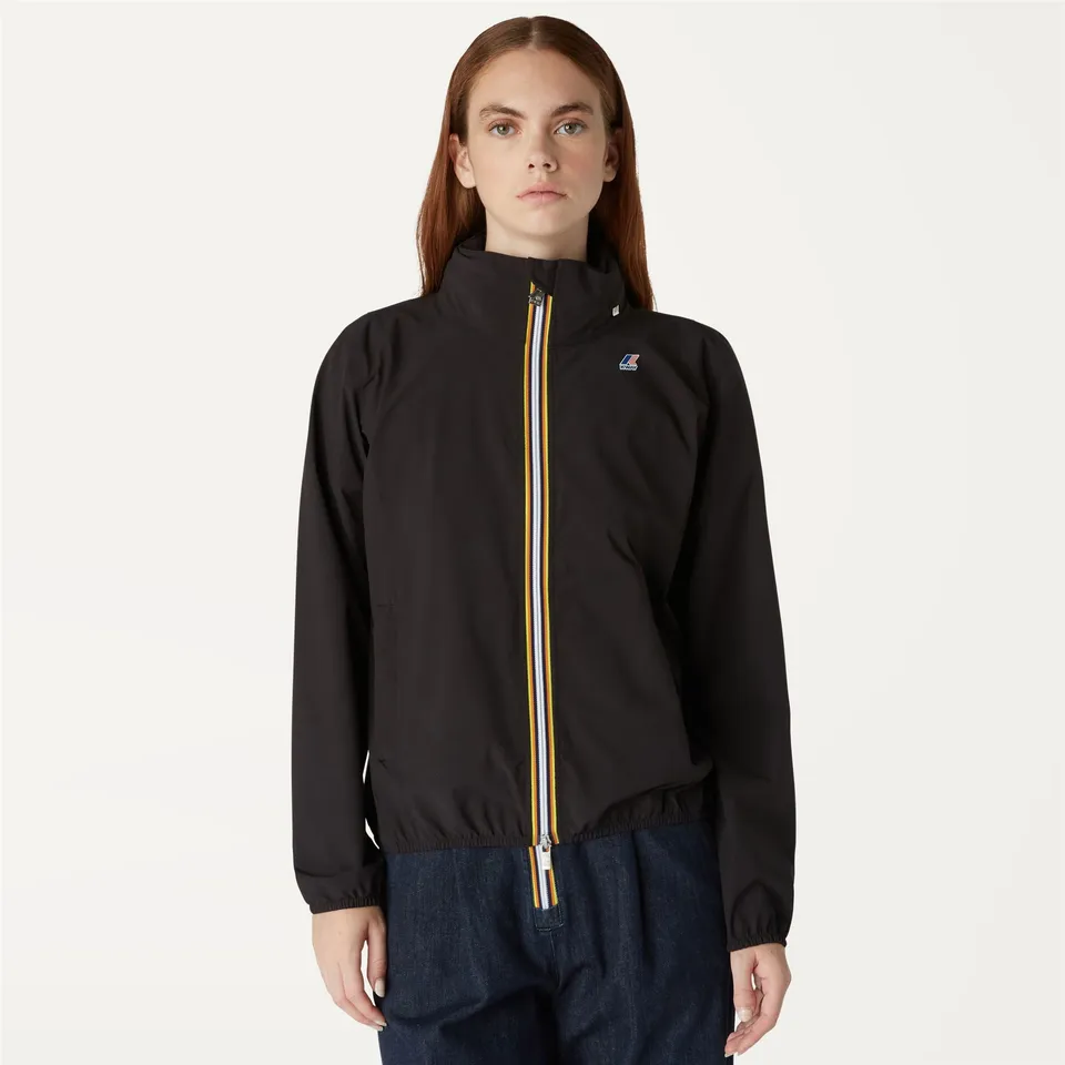 k-way-babette-stretch-dot-veste-courte-femme-black-pure image 1