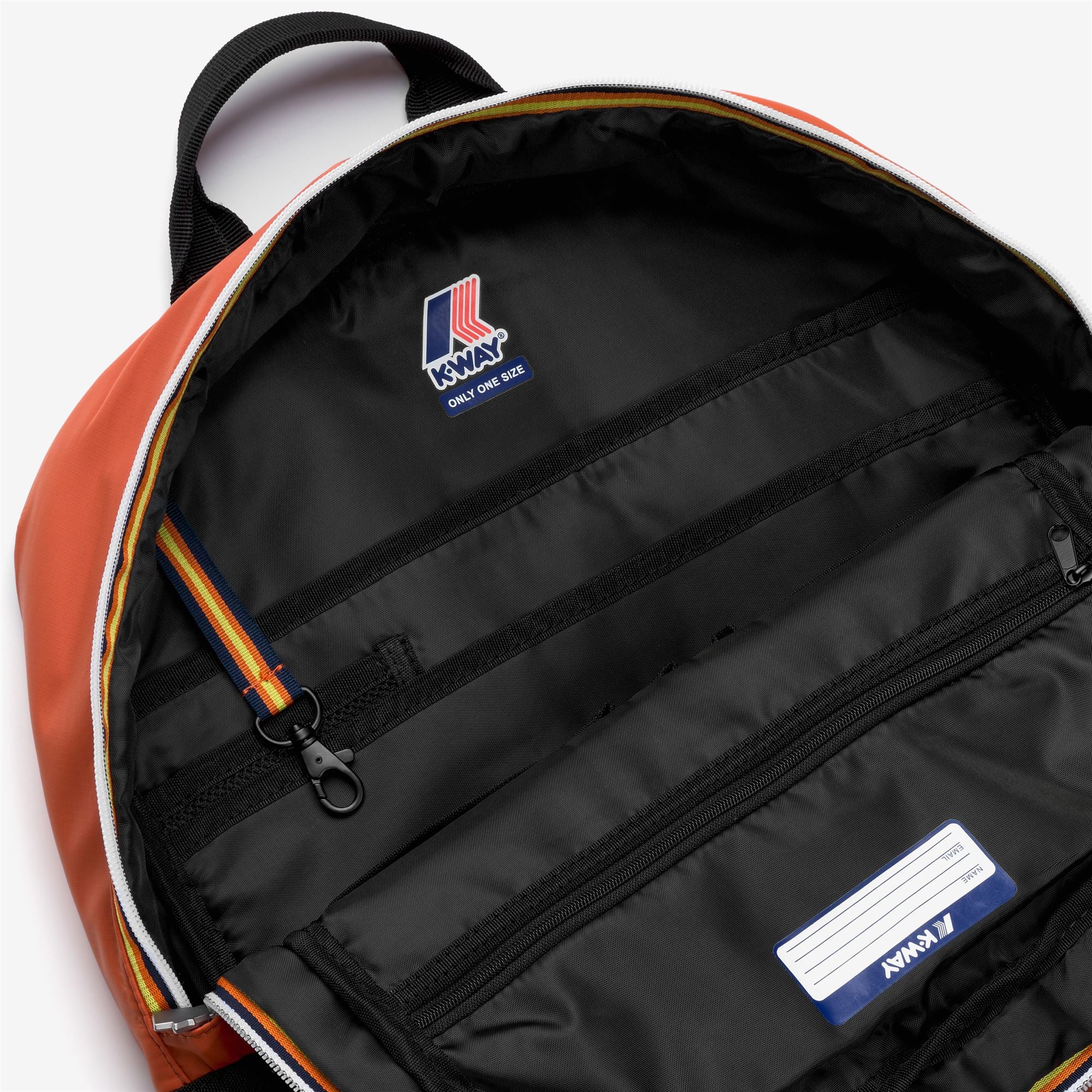 k-way-laon-sac-dos-unisexe-orange-brownish image 4