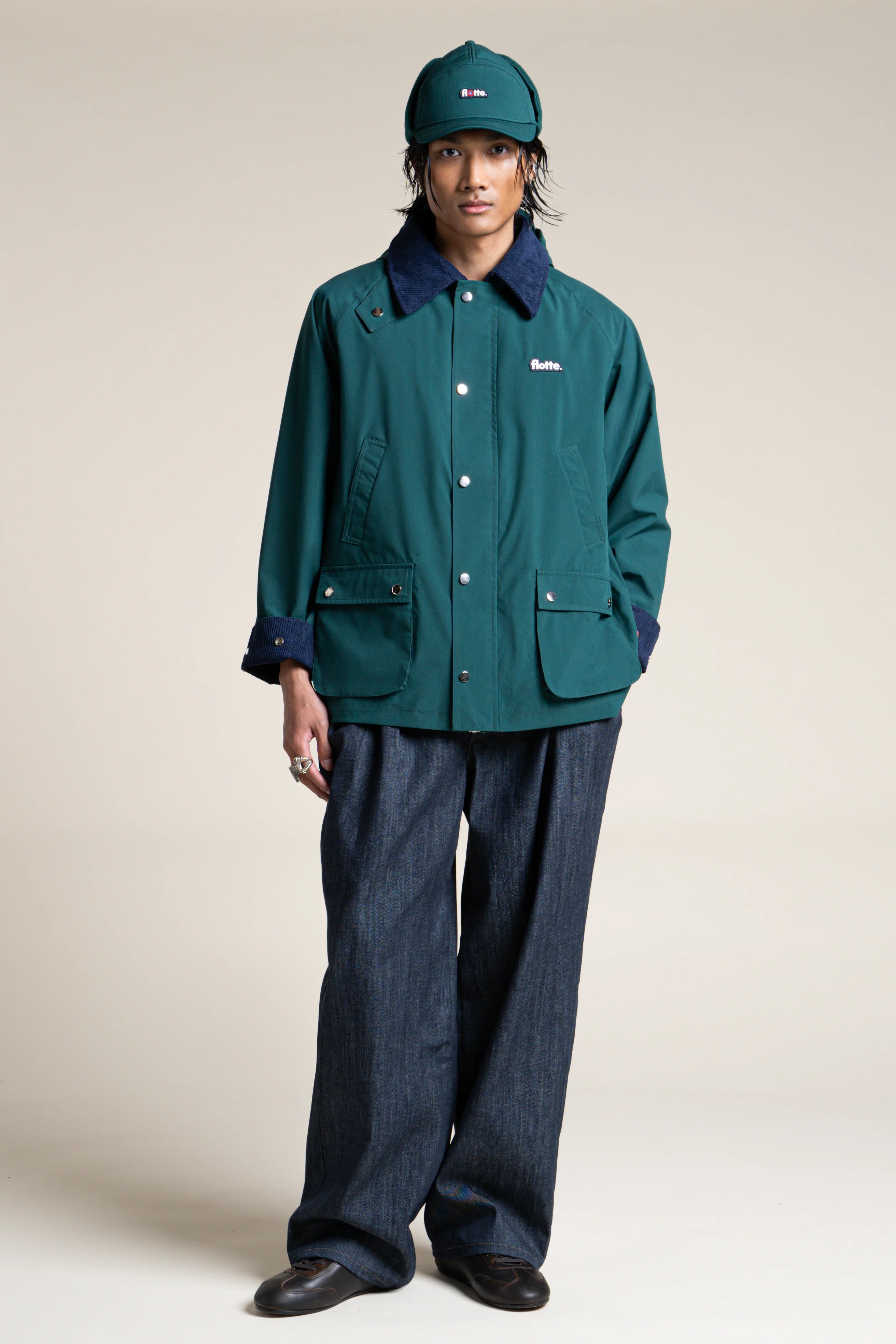 flotte-archives-veste-imperm-able-style-chasse-bicolore image 8