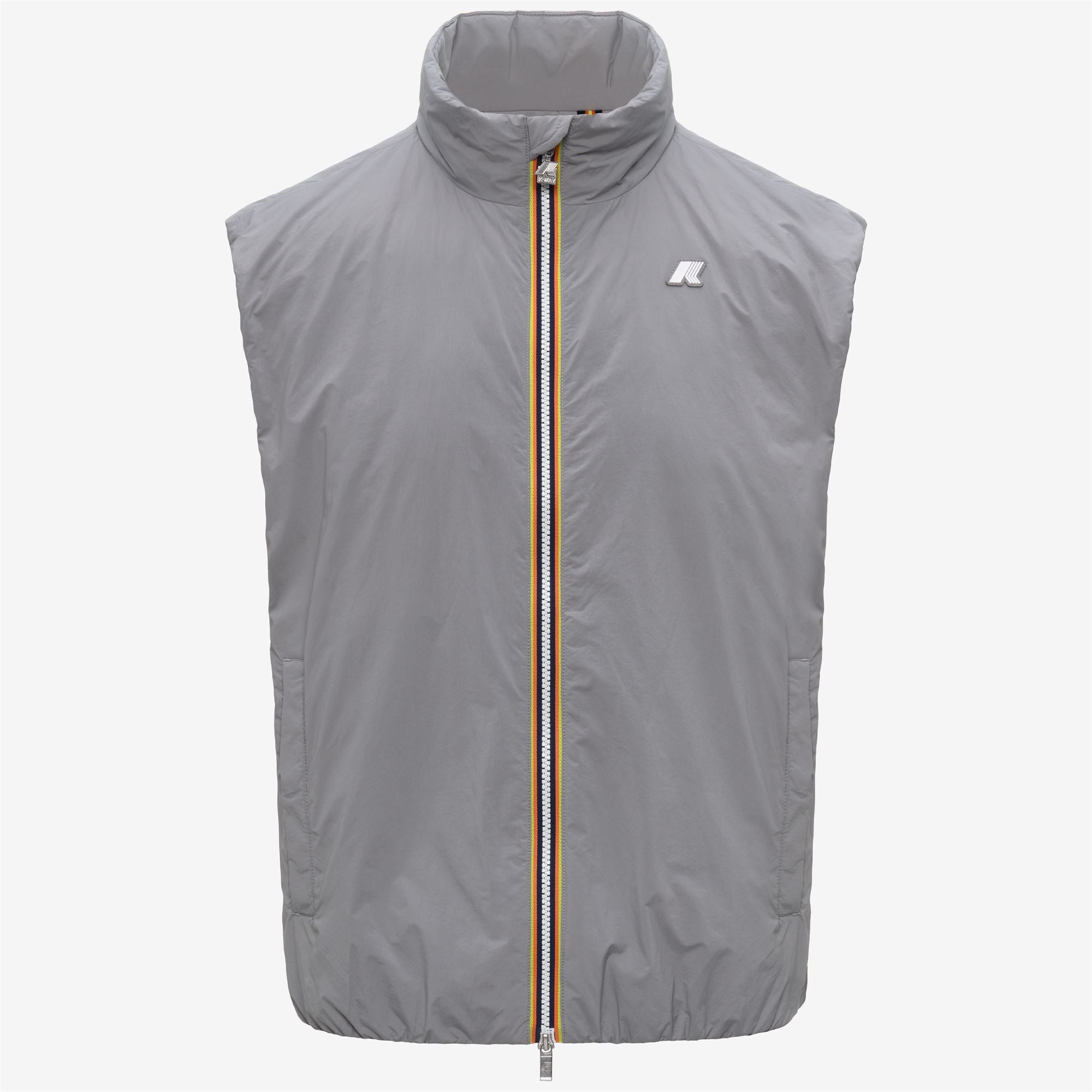 k-way-valen-plain-warm-gilet-sans-manches-homme-grey-frost image 5