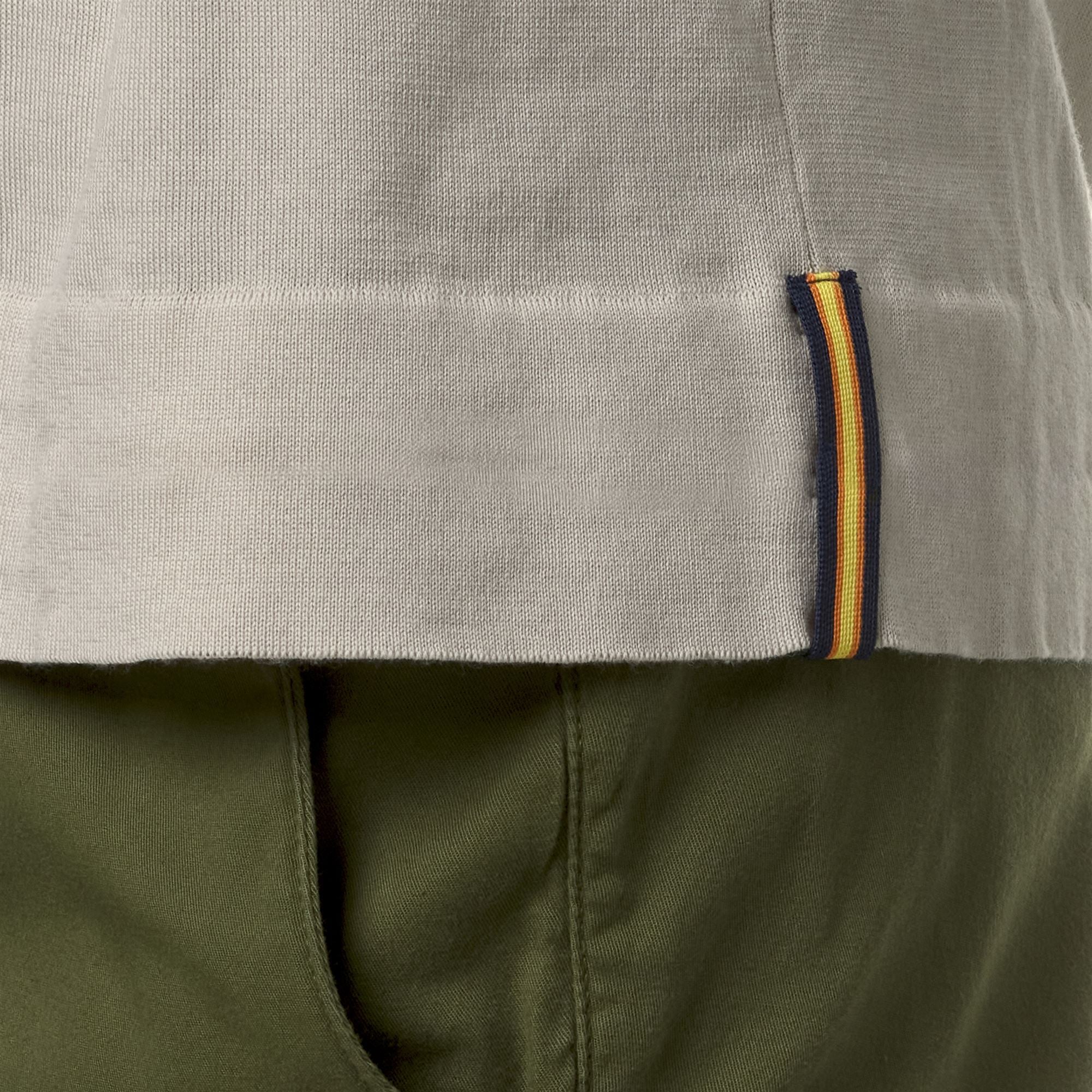 k-way-pleyne-polo-maille-homme-beige-lt image 4