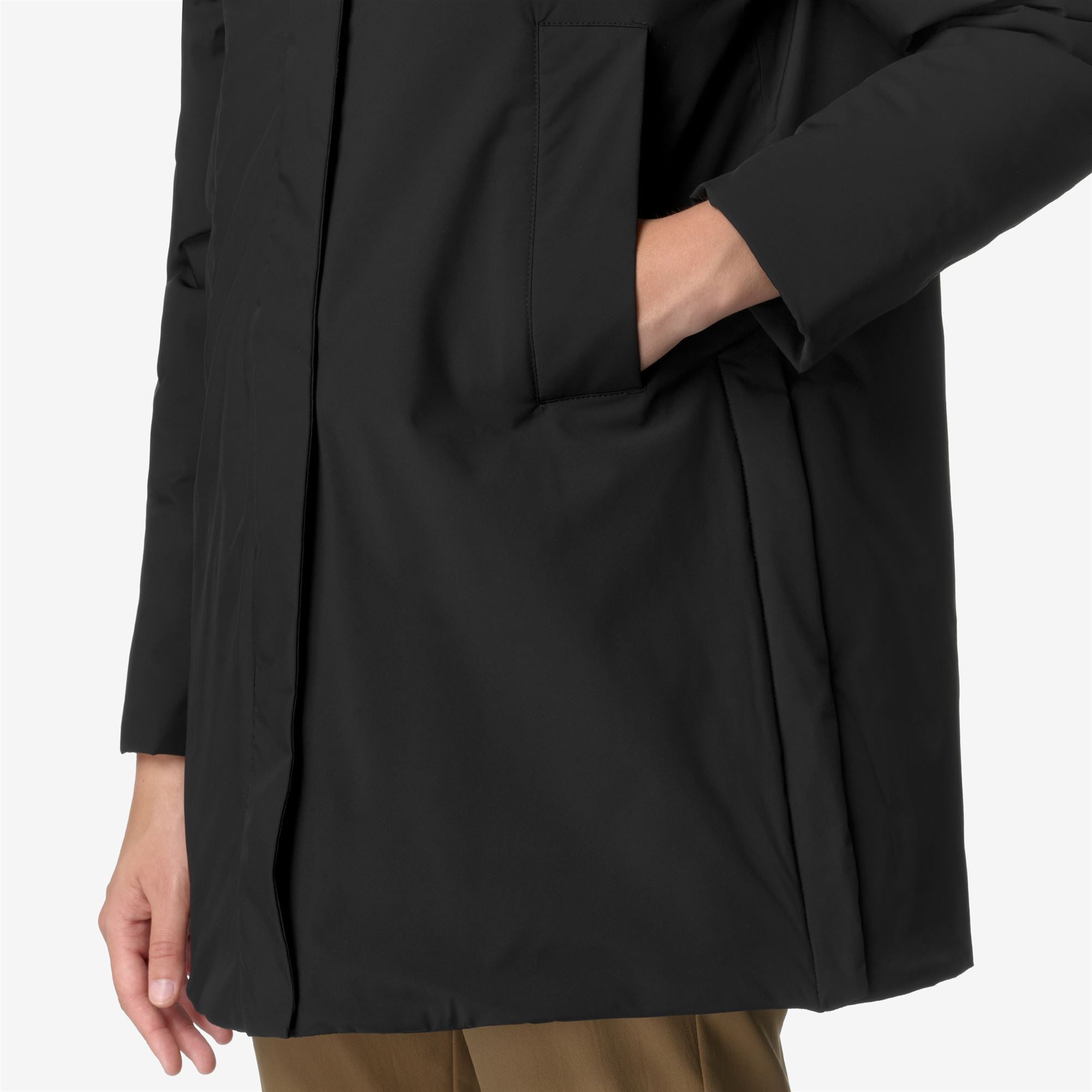 k-way-marla-st-warm-veste-trois-quarts-femme-black-pure image 4