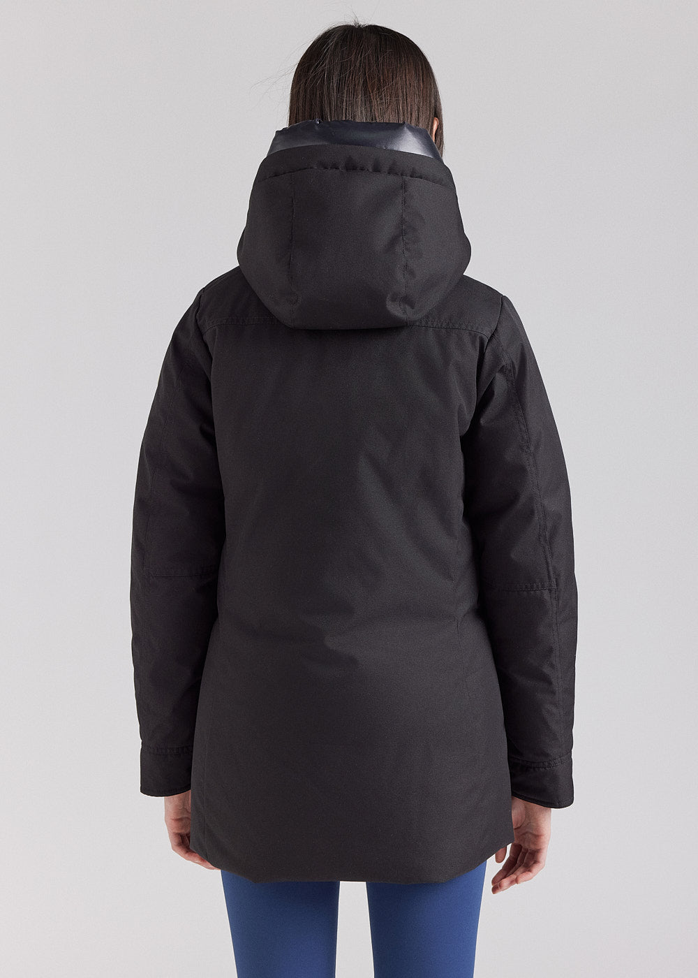pyrenex-charlotte-parka-chaude-femme-noire-en-duvet-naturel image 5