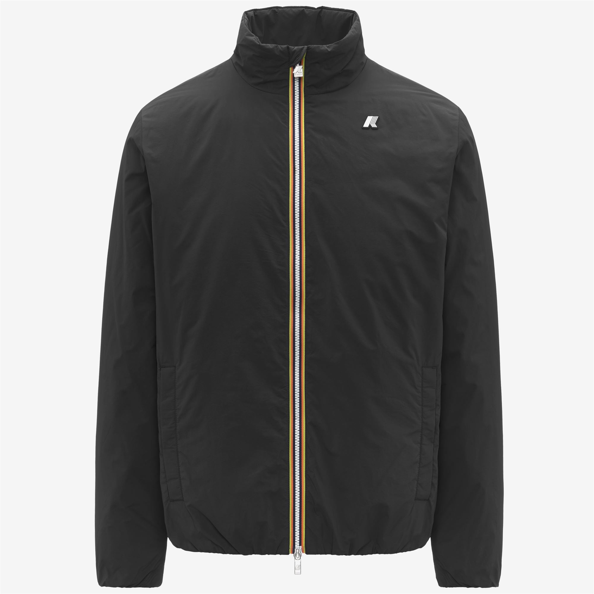 k-way-valentine-plain-warm-veste-courte-homme-black-pure image 5