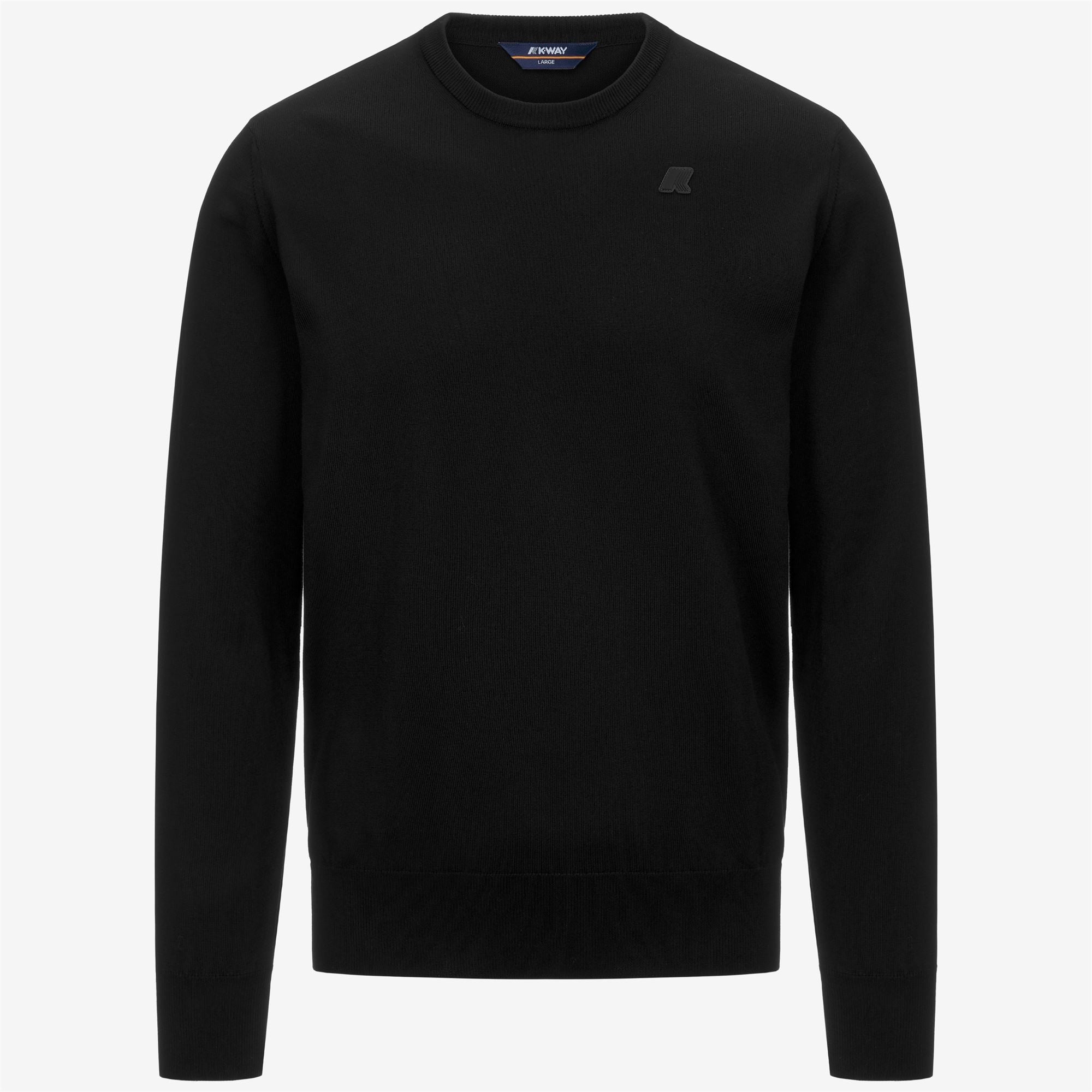 k-way-sebastien-cotton-pull-over-homme-black-pure image 5