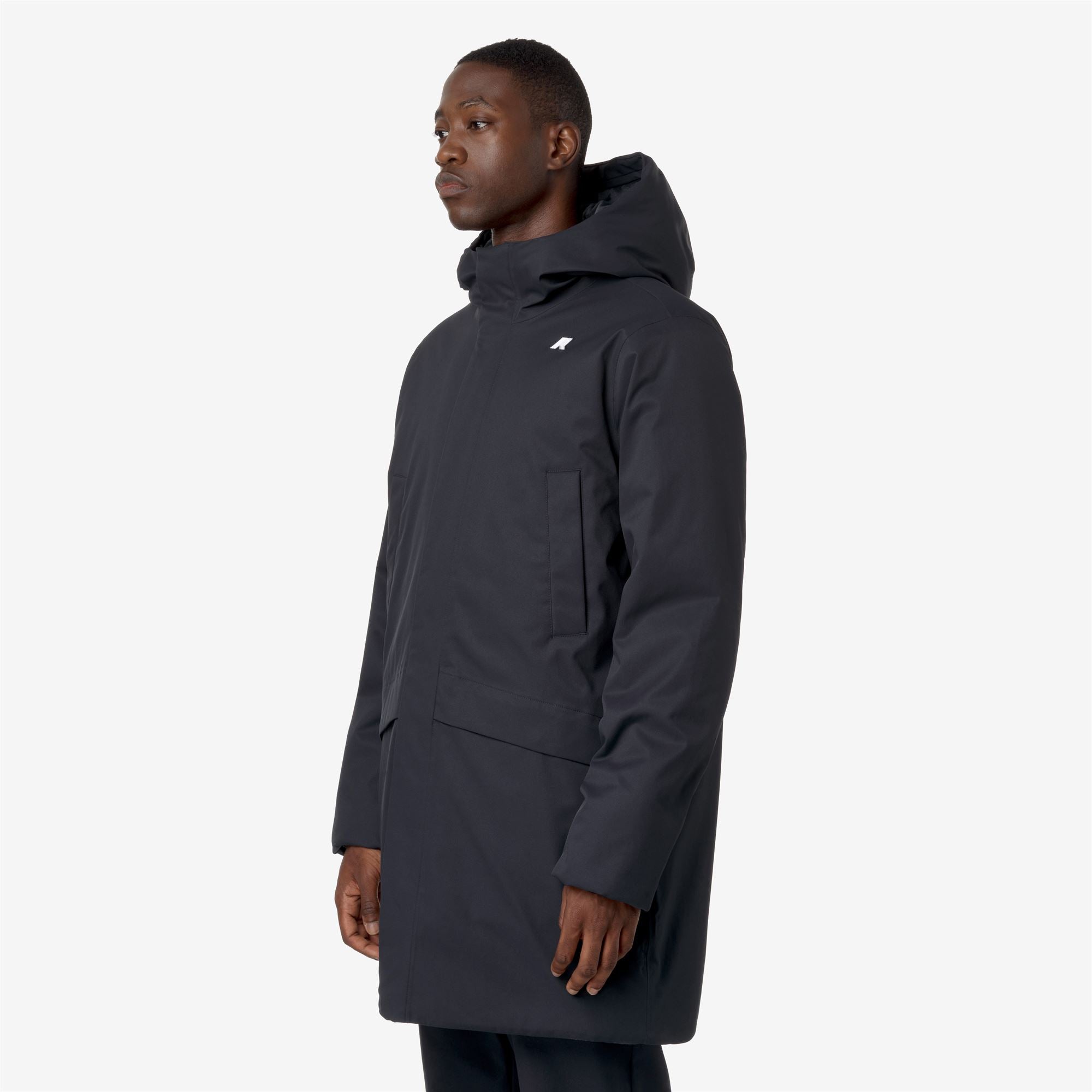 k-way-jarno-twill-marmotta-veste-3-4-homme-blue-d-blue-a image 2