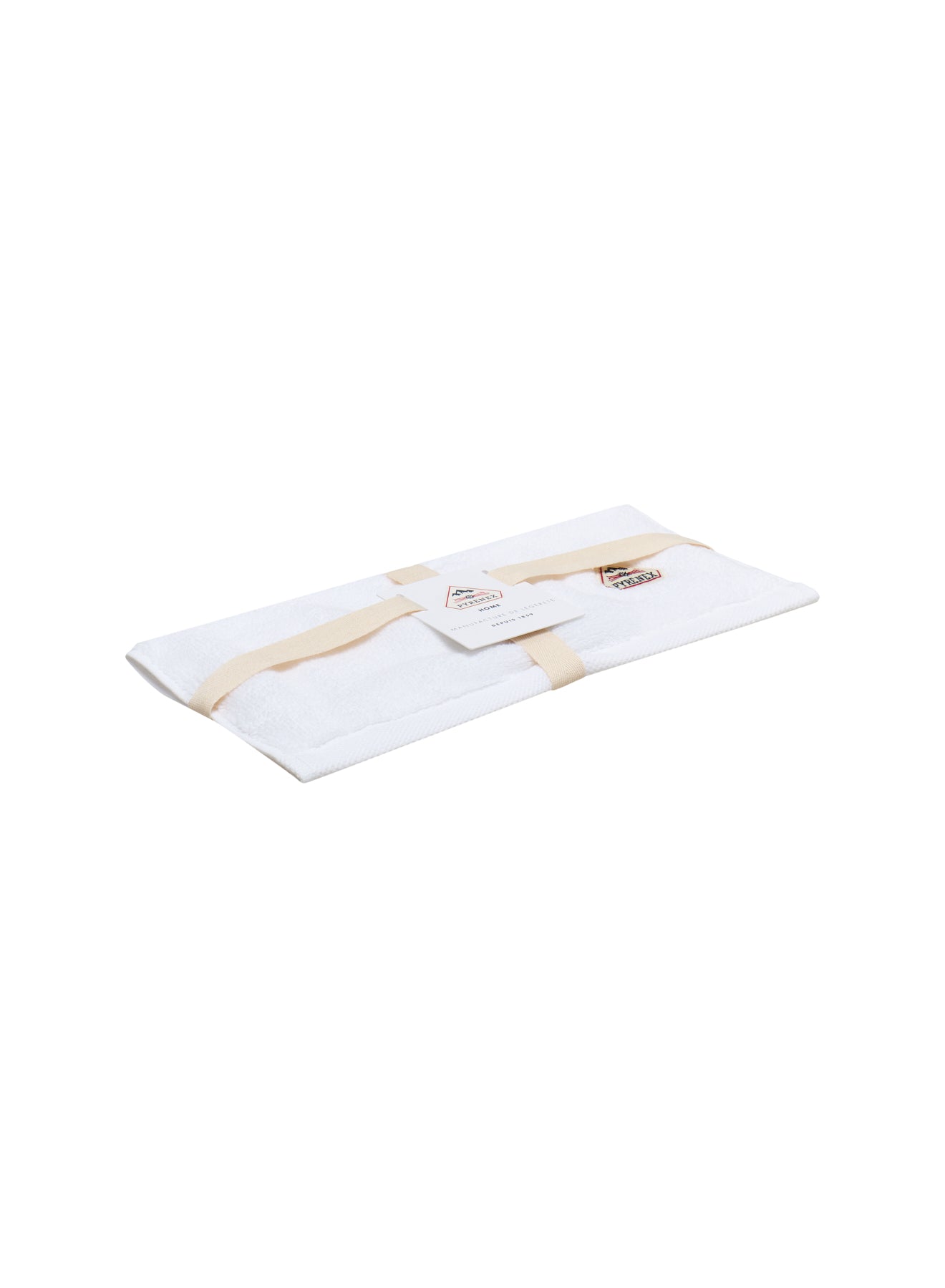 serviette-visage-pyrenex-hana-blanche-100-coton image 2