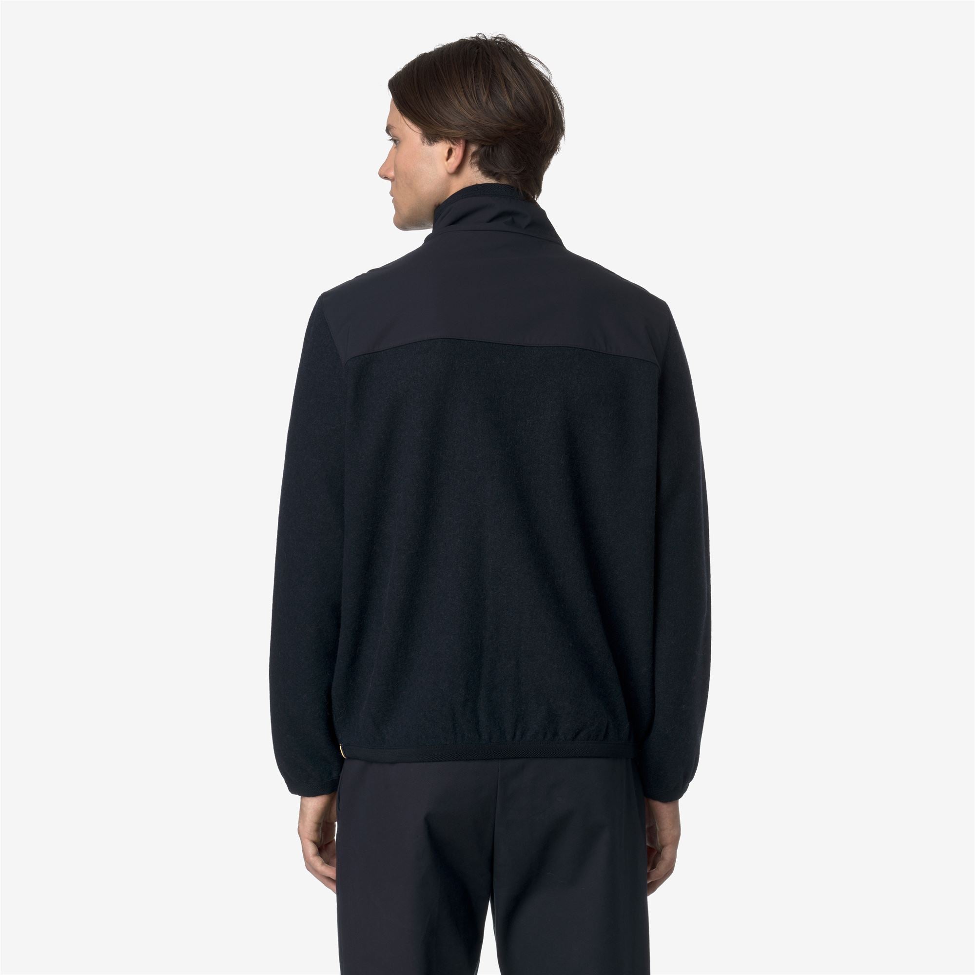 k-way-fleury-wool-nylon-mix-pull-over-homme-blue-depth image 3