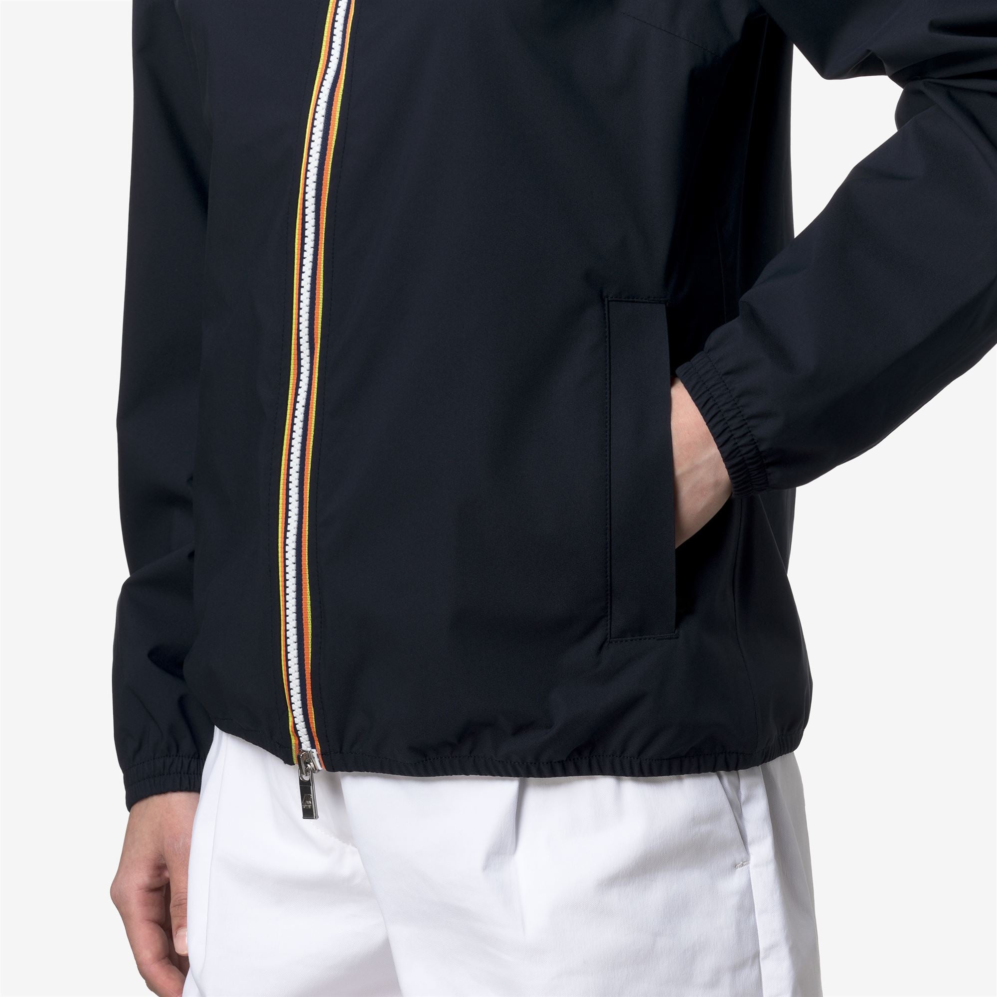 k-way-lil-2-0-stretch-dot-veste-courte-femme-blue-depth image 4