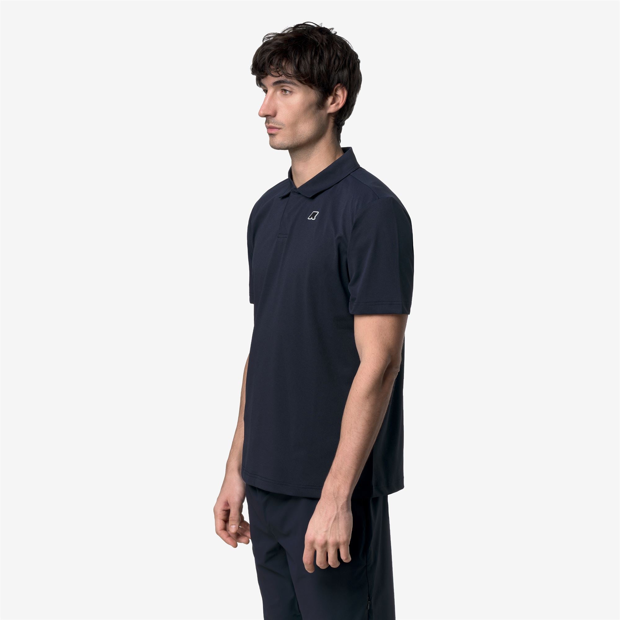 k-way-travel-polo-unisexe-blue-depth image 2