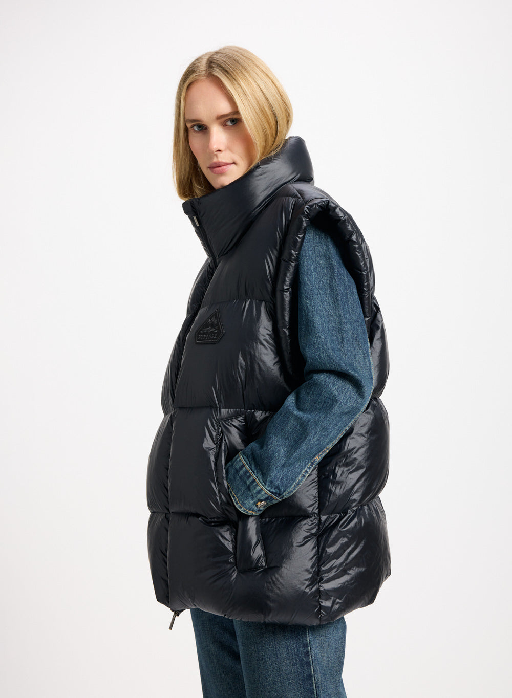 pyrenex-arbatan-doudoune-sans-manches-femme-homme-noire-made-in-france image 5