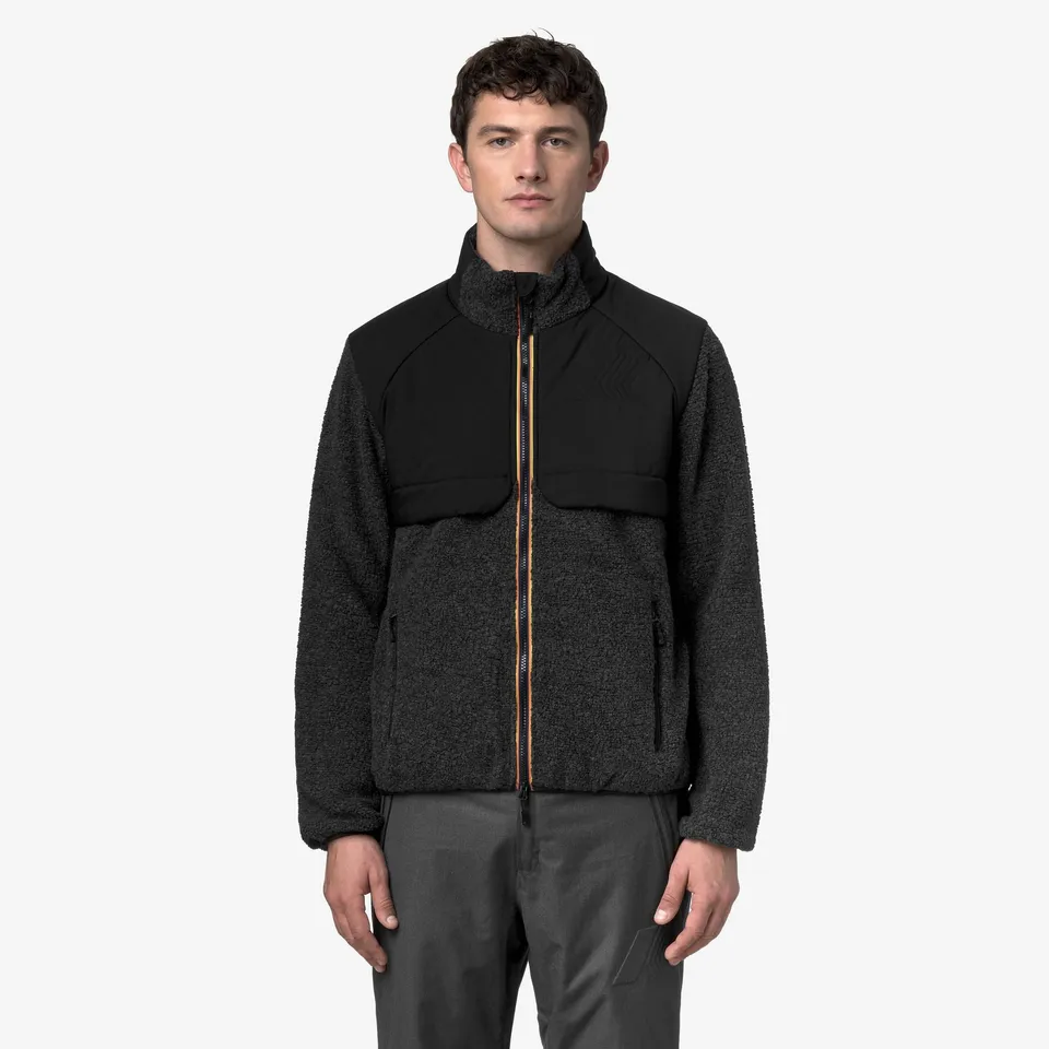 k-way-bornes-w-polar-veste-polaire-homme-black-pure image 1