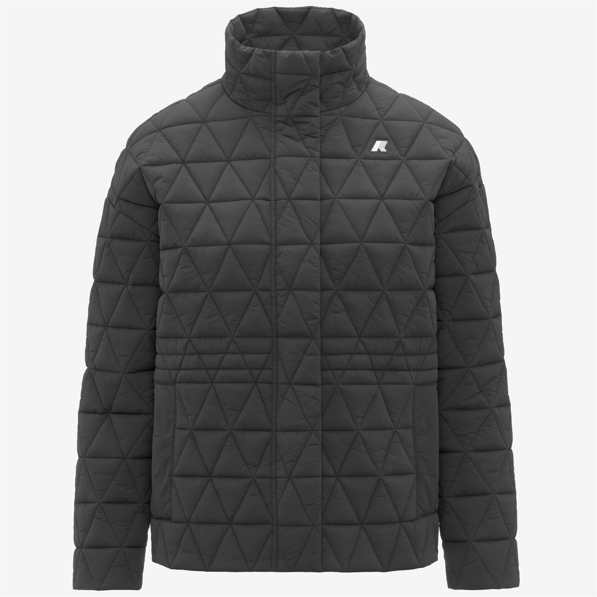k-way-selene-diamond-quilted-warm-veste-femme-grey-shadow-dk image 5