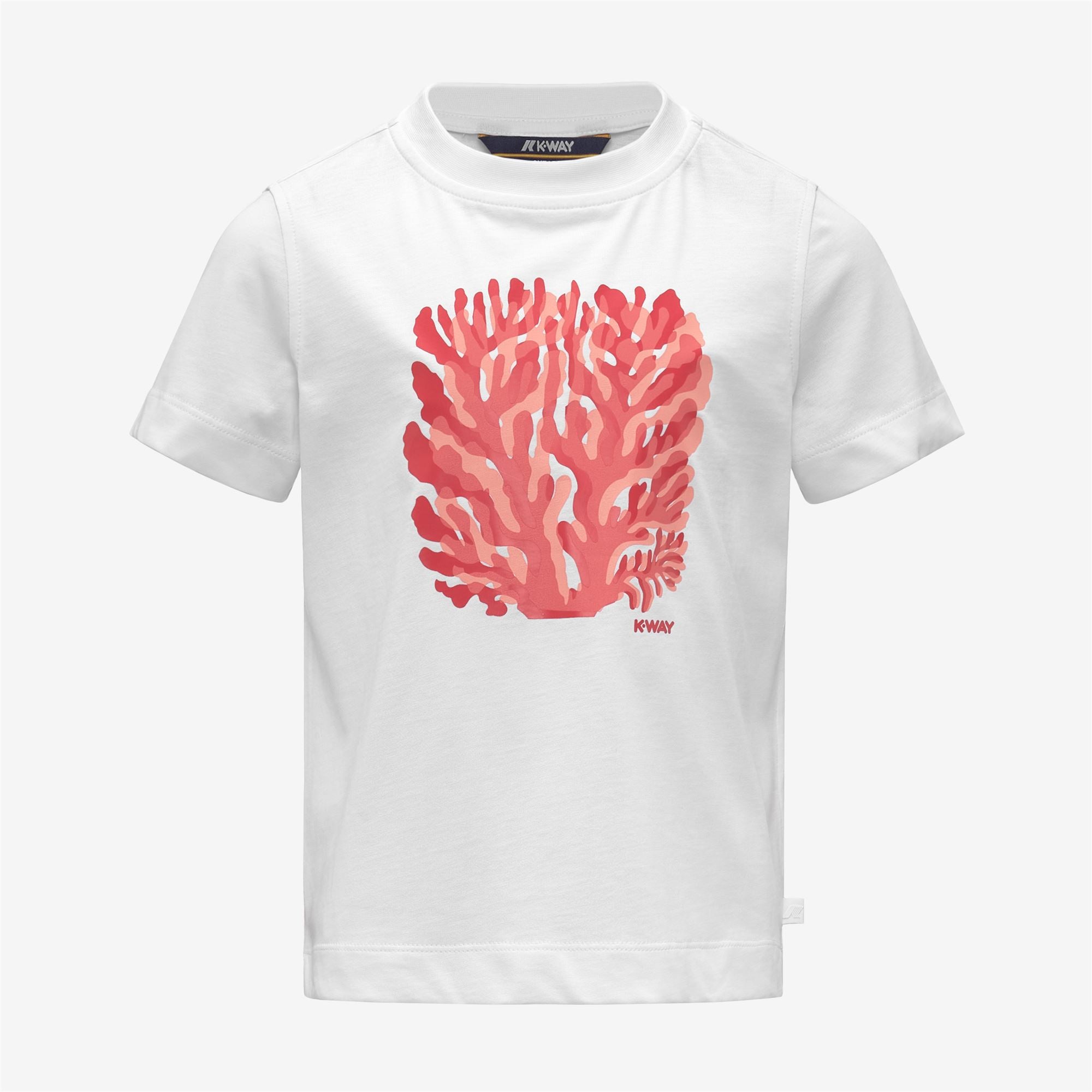 k-way-p-melis-corail-jersey-t-shirt-fille-white-white image 5
