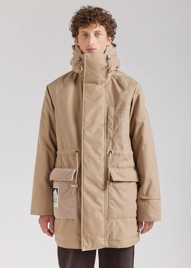 pyrenex-x-supakitch-prk-light-parka-hiver-homme-taupe image 1