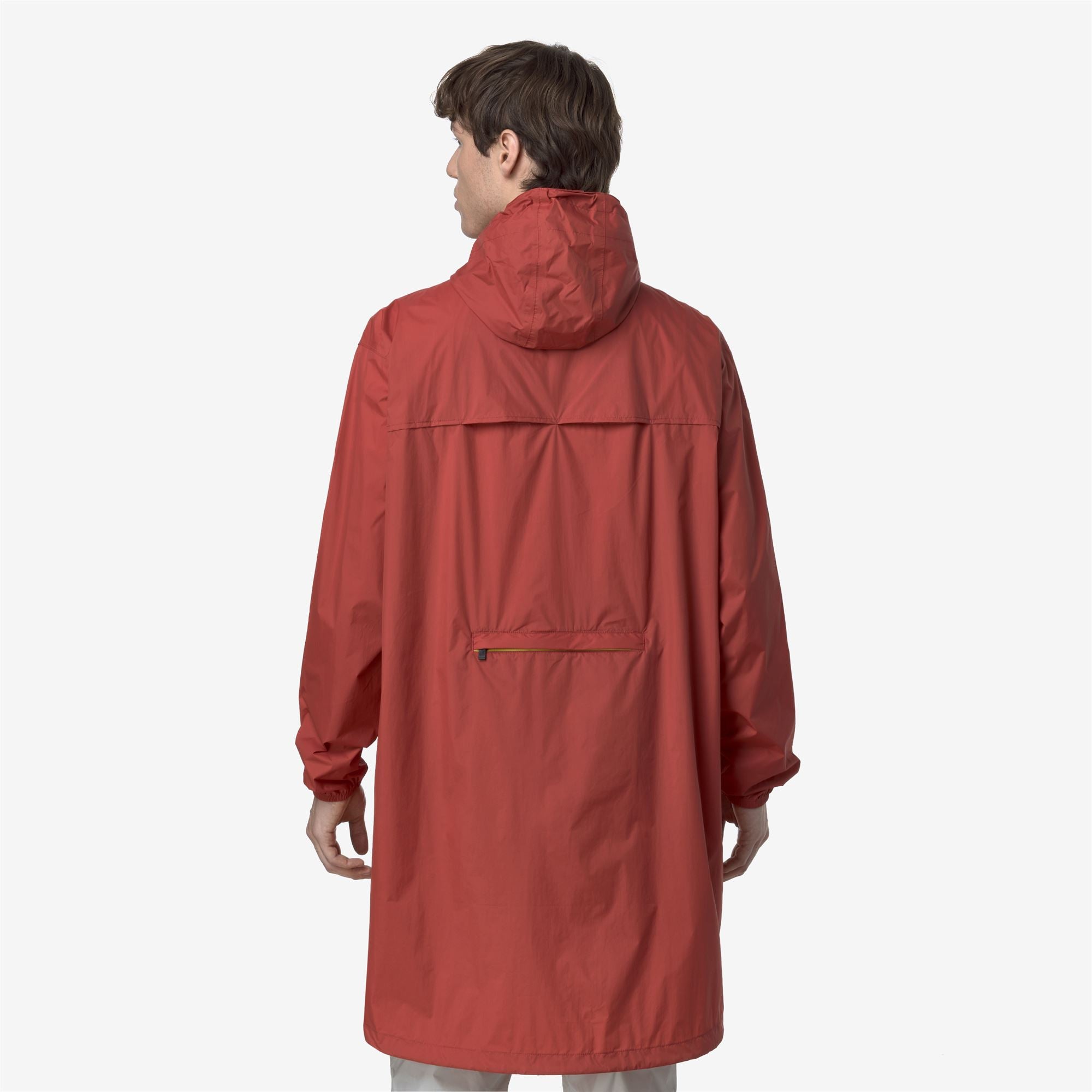 k-way-le-vrai-4-0-eiffel-east-veste-longue-unisexe-red-jasper image 4