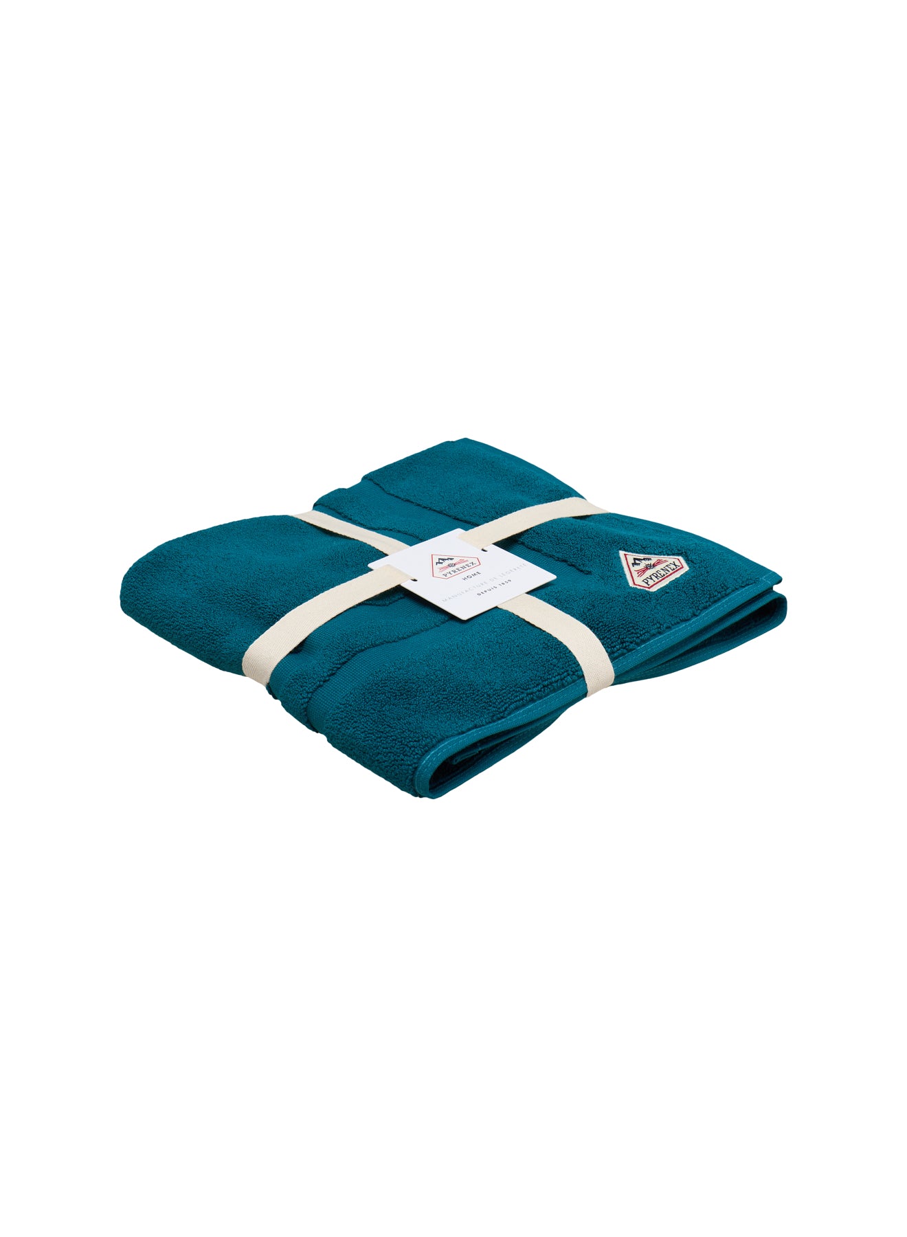 pyrenex-tapis-de-bain-hana-bleu-paon image 3