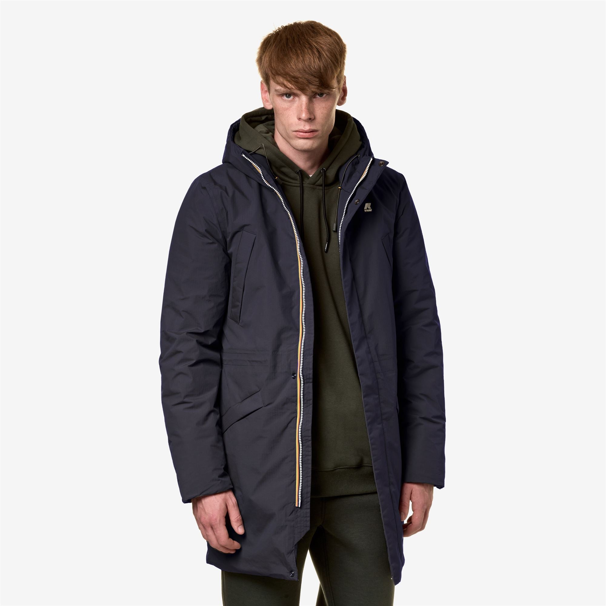 k-way-remi-ripstop-marmotta-parka-3-4-homme-blue-d-blue-a image 6