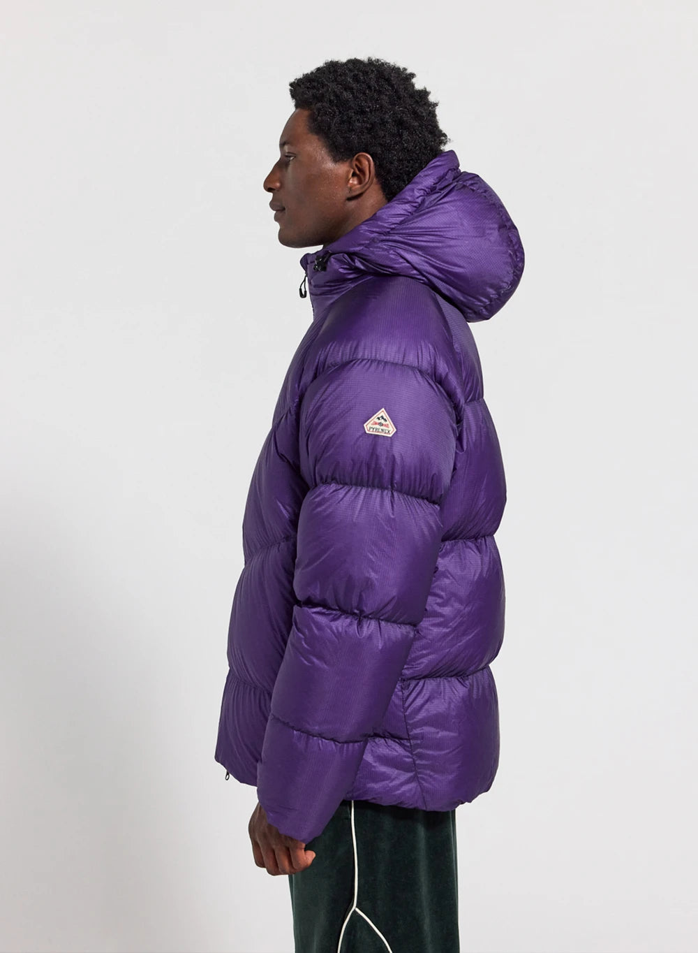 pyrenex-helium-doudoune-homme-capuche-violette image 3