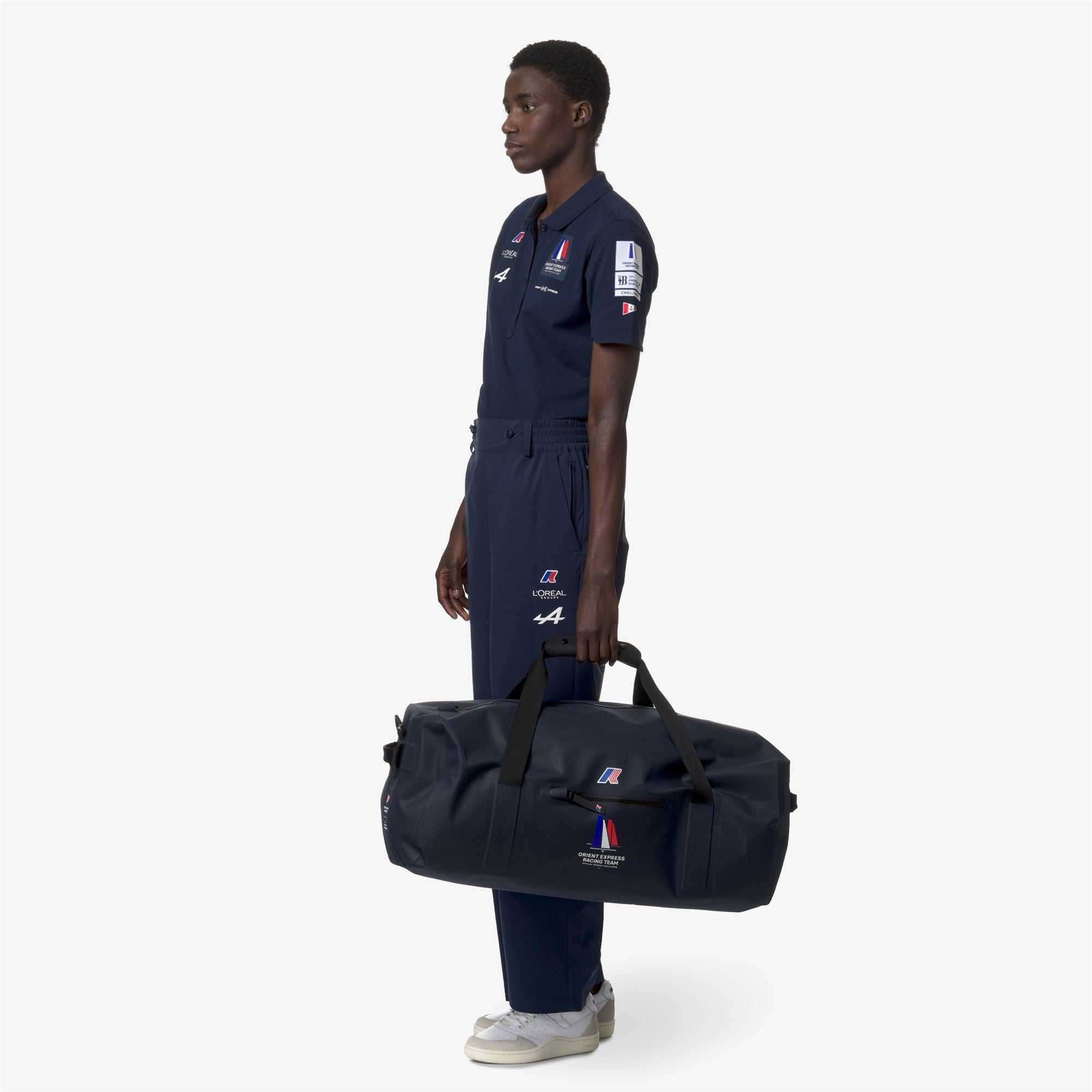 k-way-sanary-orient-express-team-sac-polochon-unisexe-blue-dress image 5