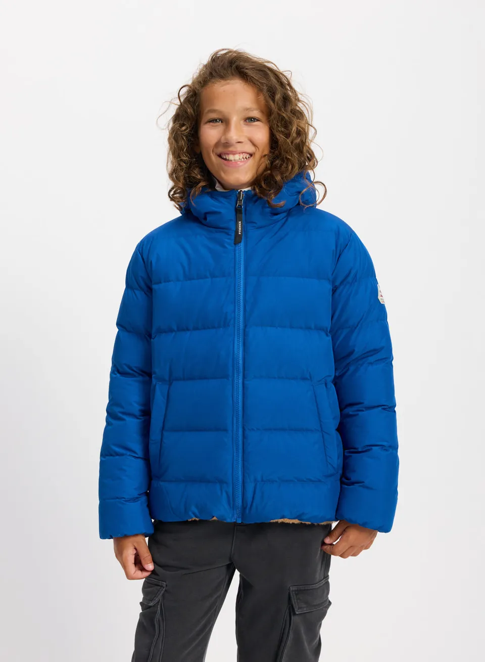 pyrenex-keylinn-doudoune-r-versible-enfant-bleu-lectrique image 1