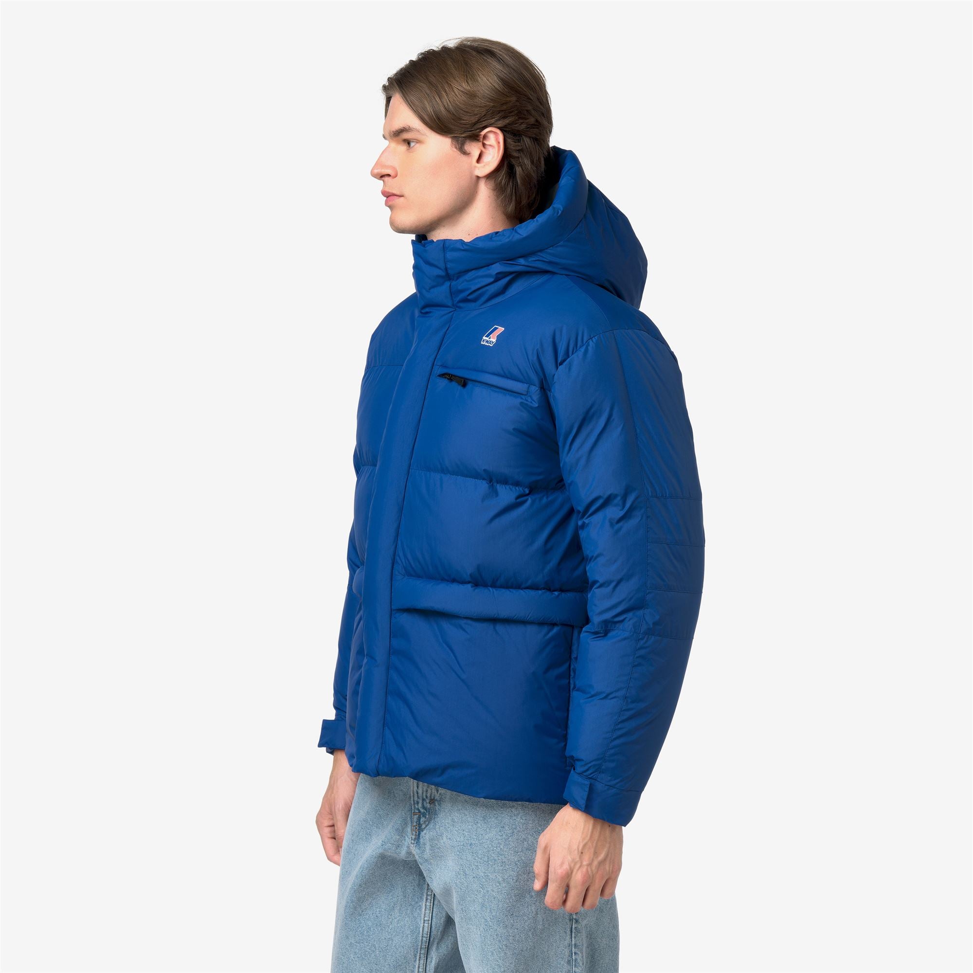k-way-le-vrai-4-0-aurele-heavy-warm-doudoune-unisexe-blue-royal-marine image 2