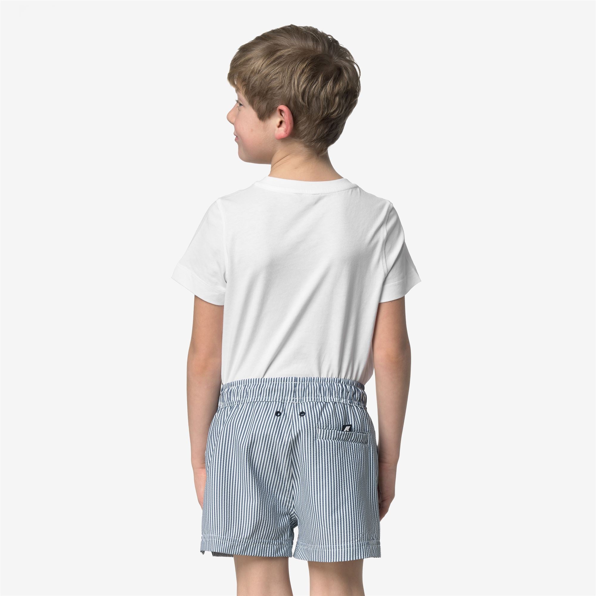 k-way-p-hazel-stripes-beach-maillot-de-bain-gar-on-white-blue-depth image 3
