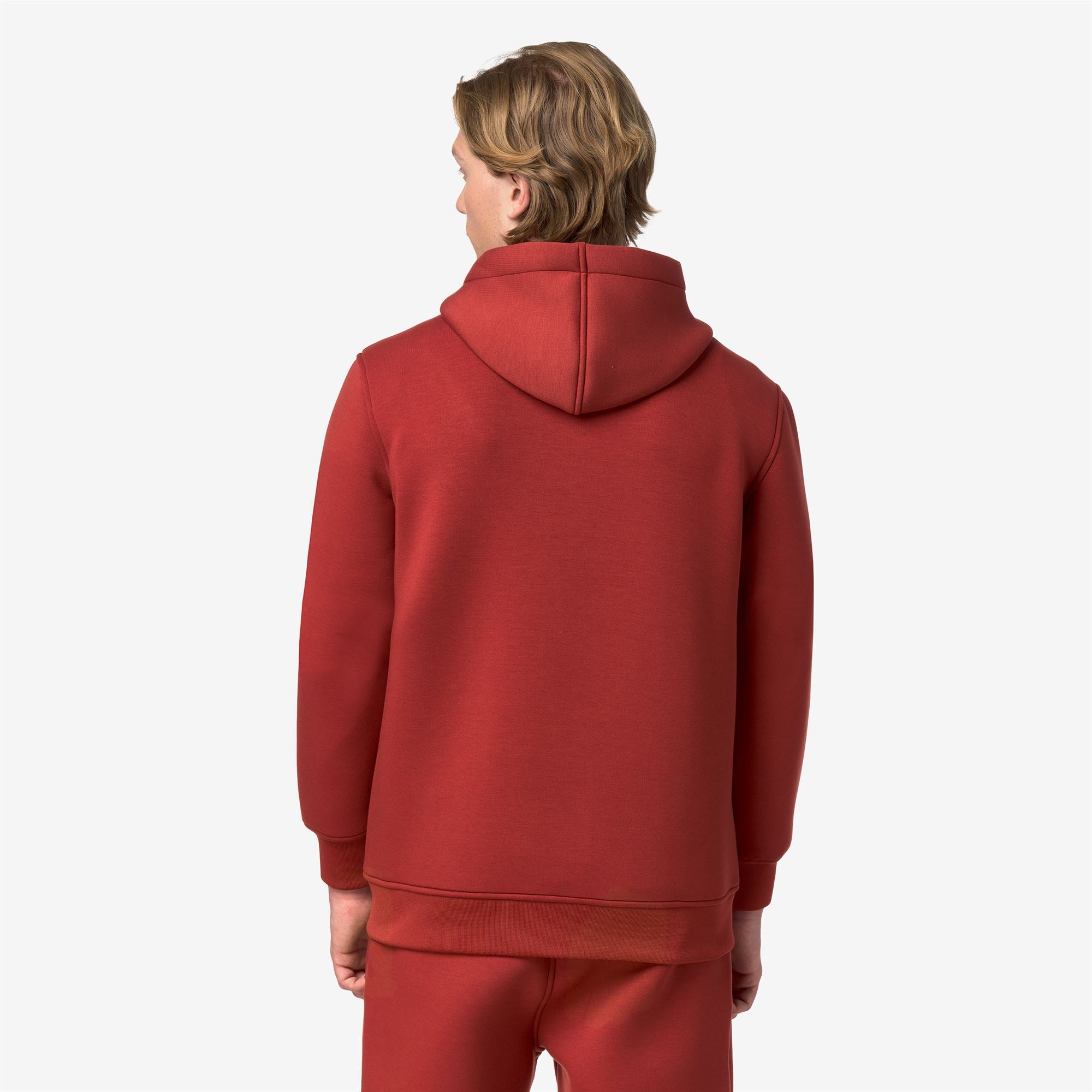 k-way-rainer-spacer-polaire-veste-homme-red-dk-chili image 3