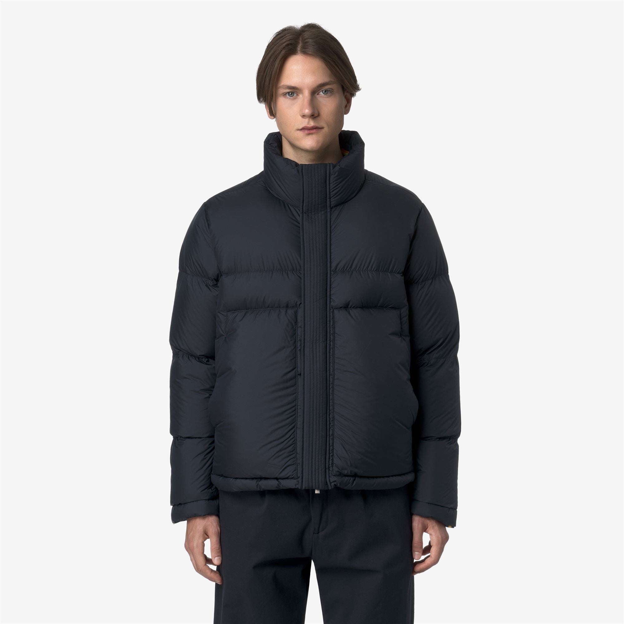 k-way-tuill-thermo-microfiber-doudoune-courte-homme-blue-depth image 1