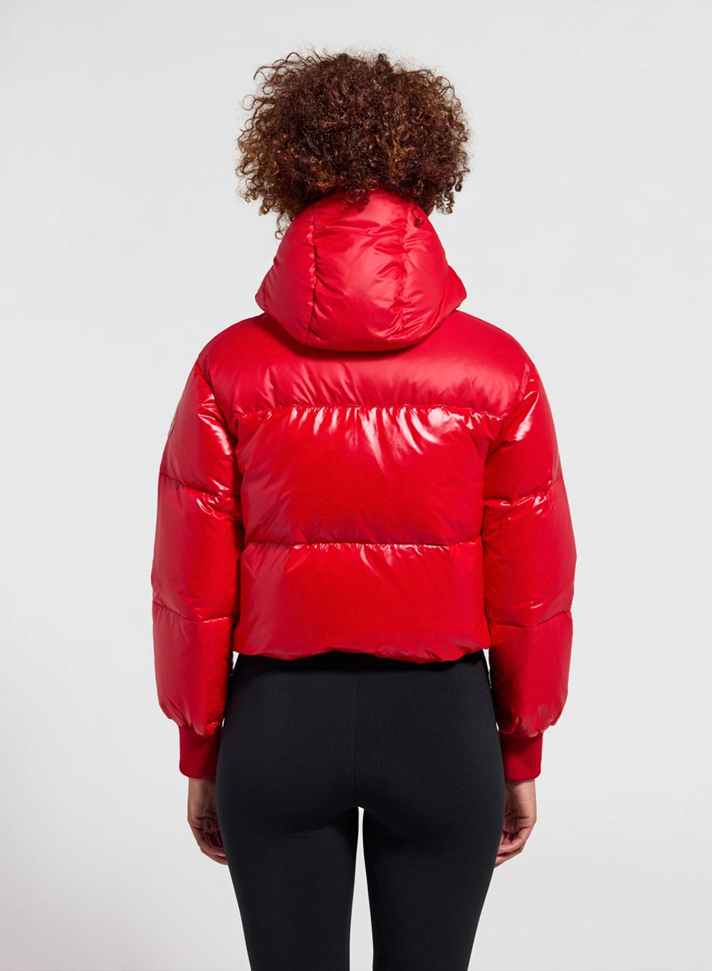pyrenex-altic-doudoune-courte-capuche-femme-rouge image 4