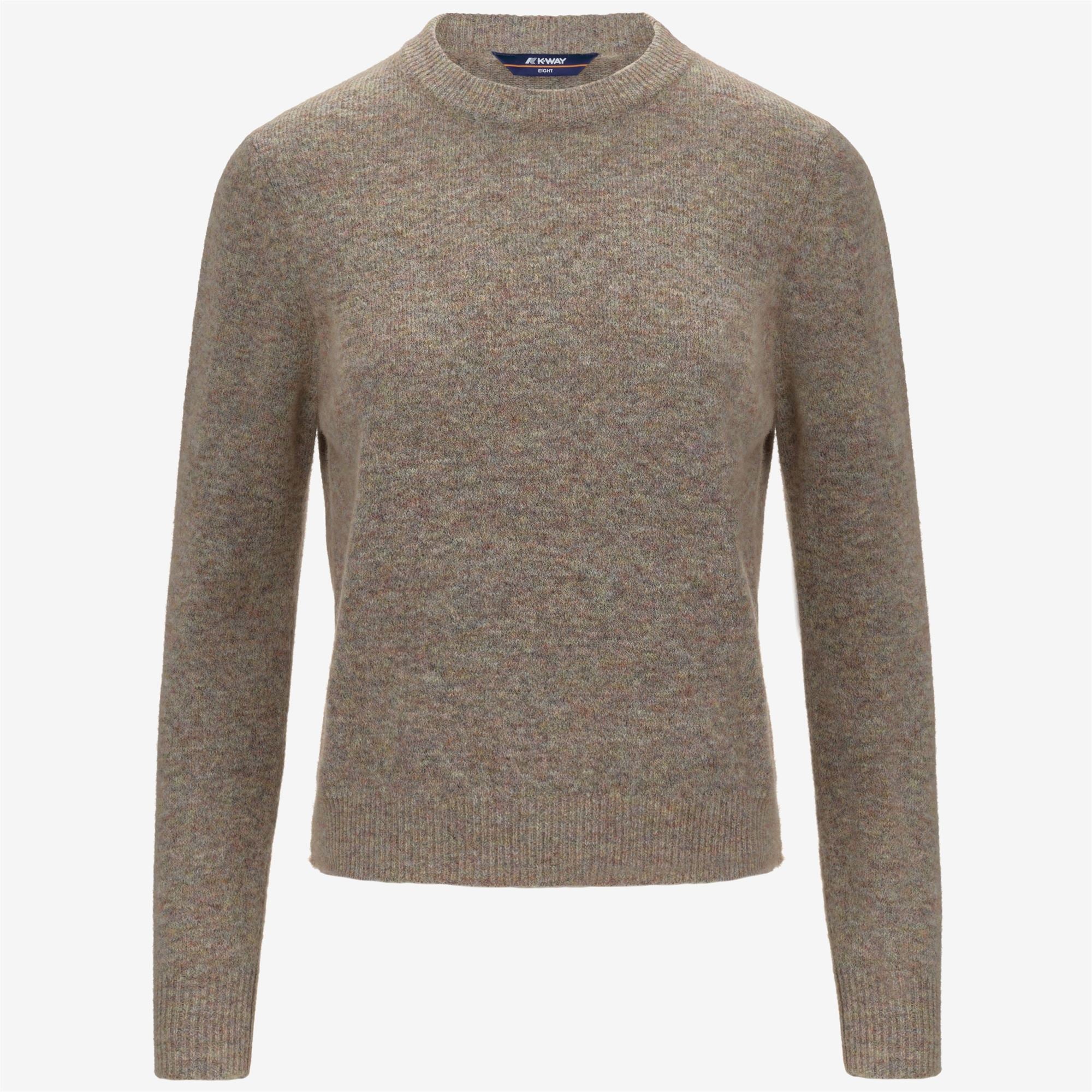 k-way-clarisse-wool-stretch-pull-over-femme-pink-dust-mix image 5