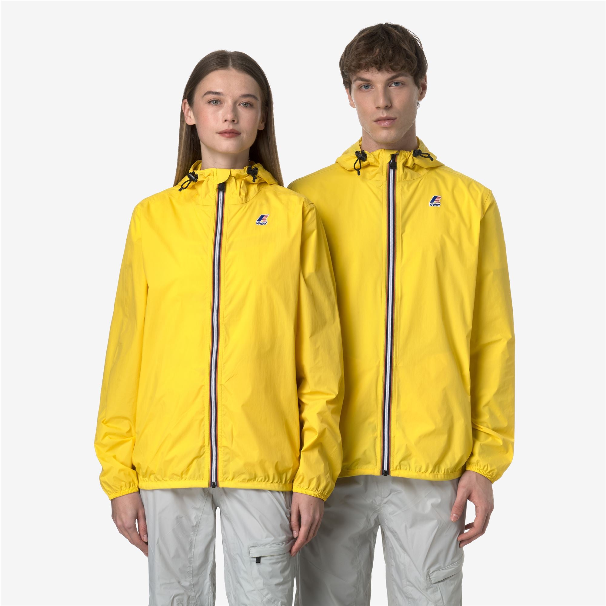 k-way-le-vrai-4-0-claude-veste-mi-longue-unisexe-yellow-dk image 1