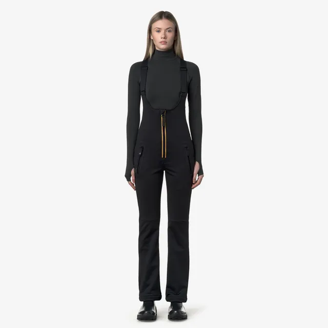 k-way-bochaine-softshell-salopette-de-ski-femme-black-pure image 1