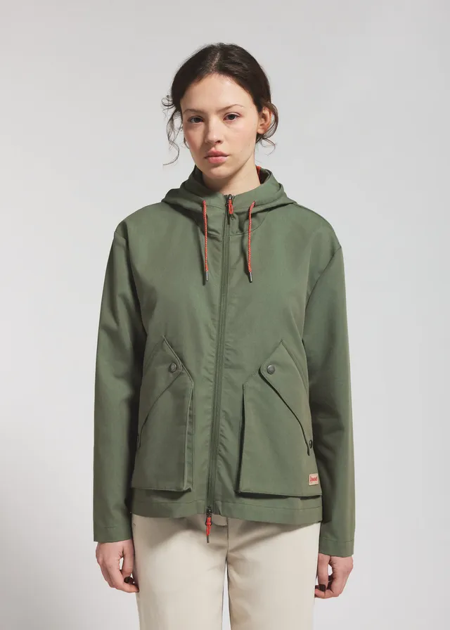 veste-l-g-re-capuche-femme-pyrenex-waterfall-khaki image 1