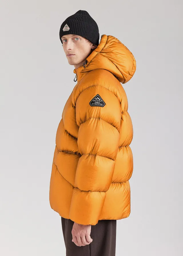 pyrenex-stellar-doudoune-technique-capuche-homme-jaune image 1