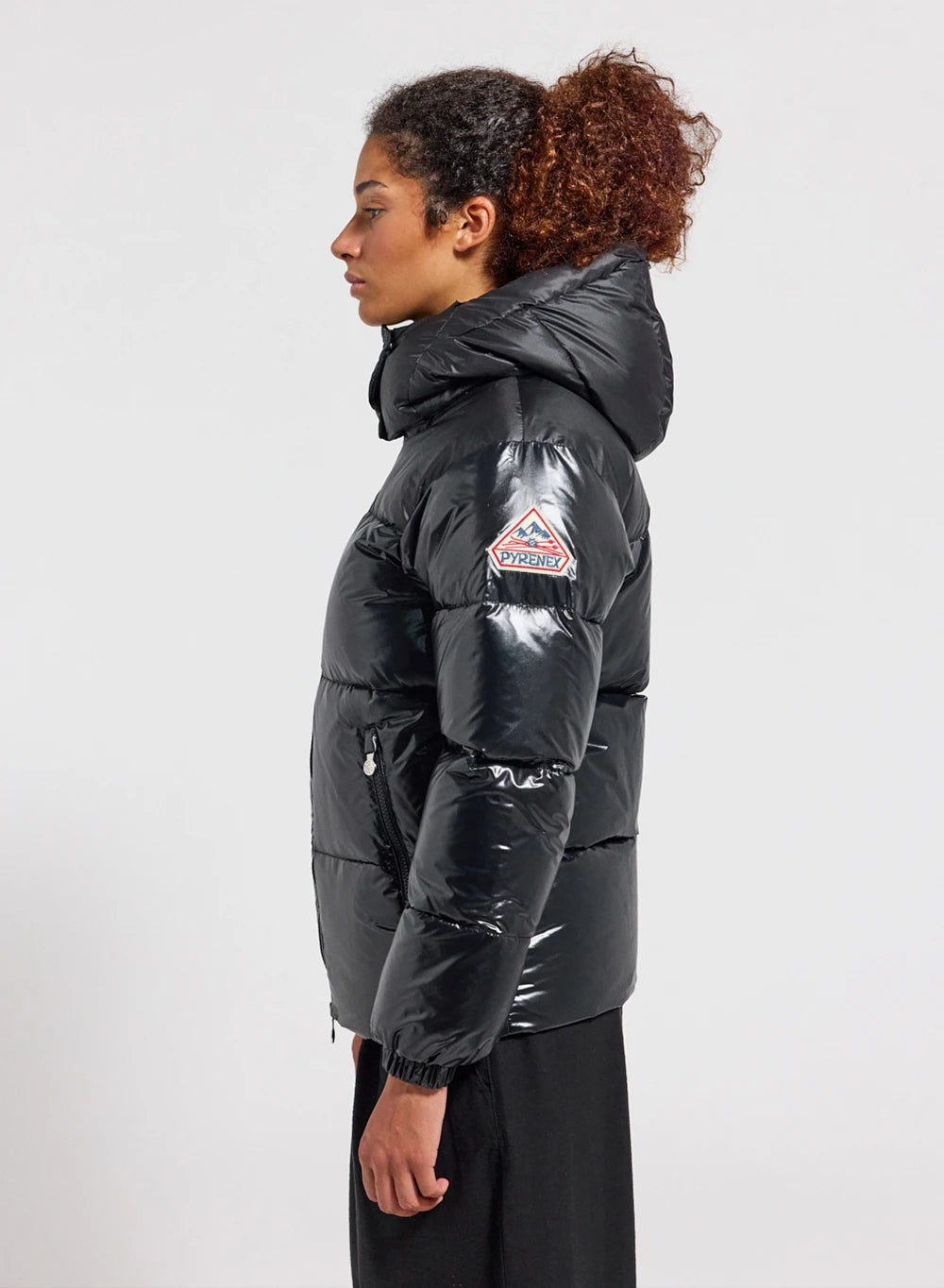pyrenex-doudoune-brillante-femme-lively-noire image 3