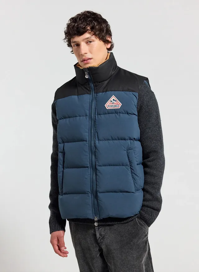 pyrenex-retro-john-gilet-sans-manches-bleu-p-trole image 1