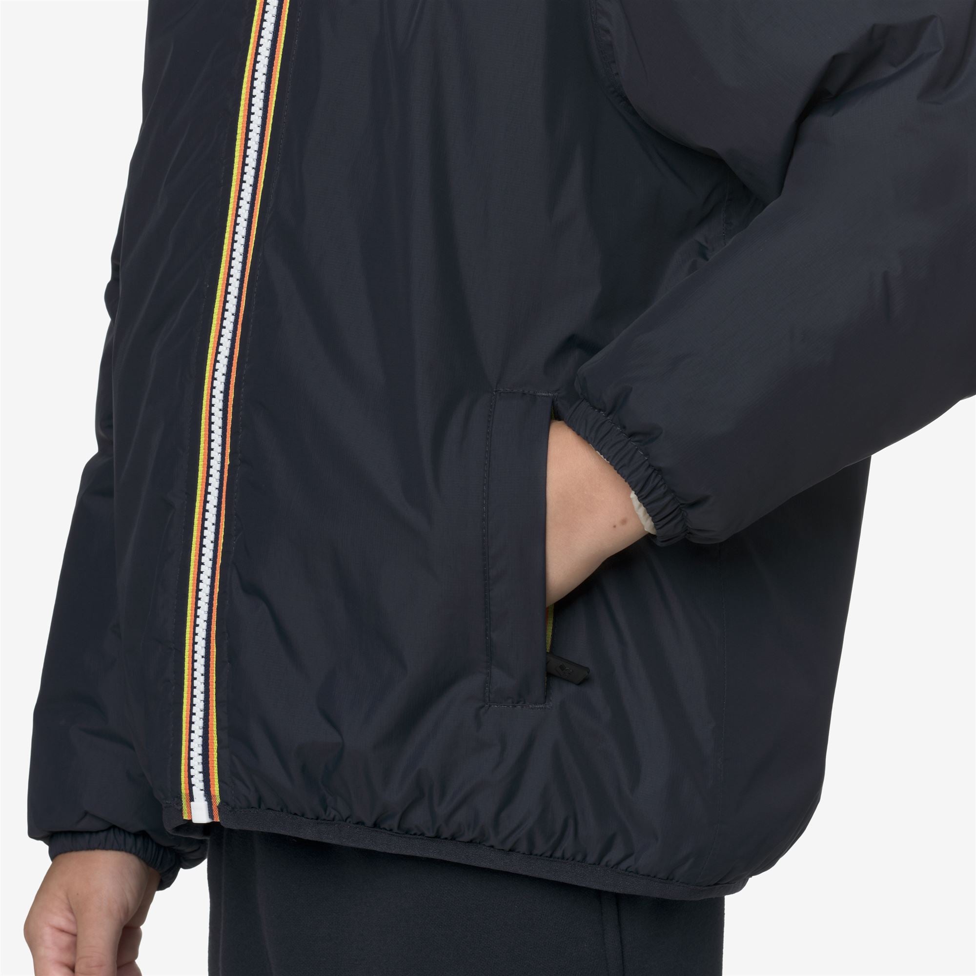 k-way-p-le-vrai-4-0-claude-orsetto-veste-mi-saison-enfant-blue-depth image 4
