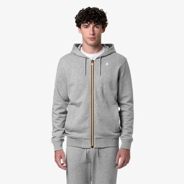 k-way-anthony-veste-polaire-homme-grey-mel image 1