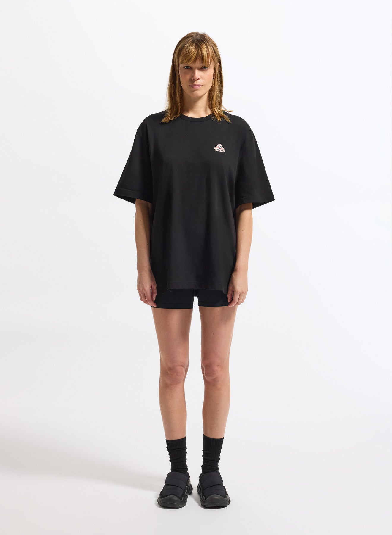 t-shirt-unisexe-pyrenex-classic-noir-coton-bio image 3