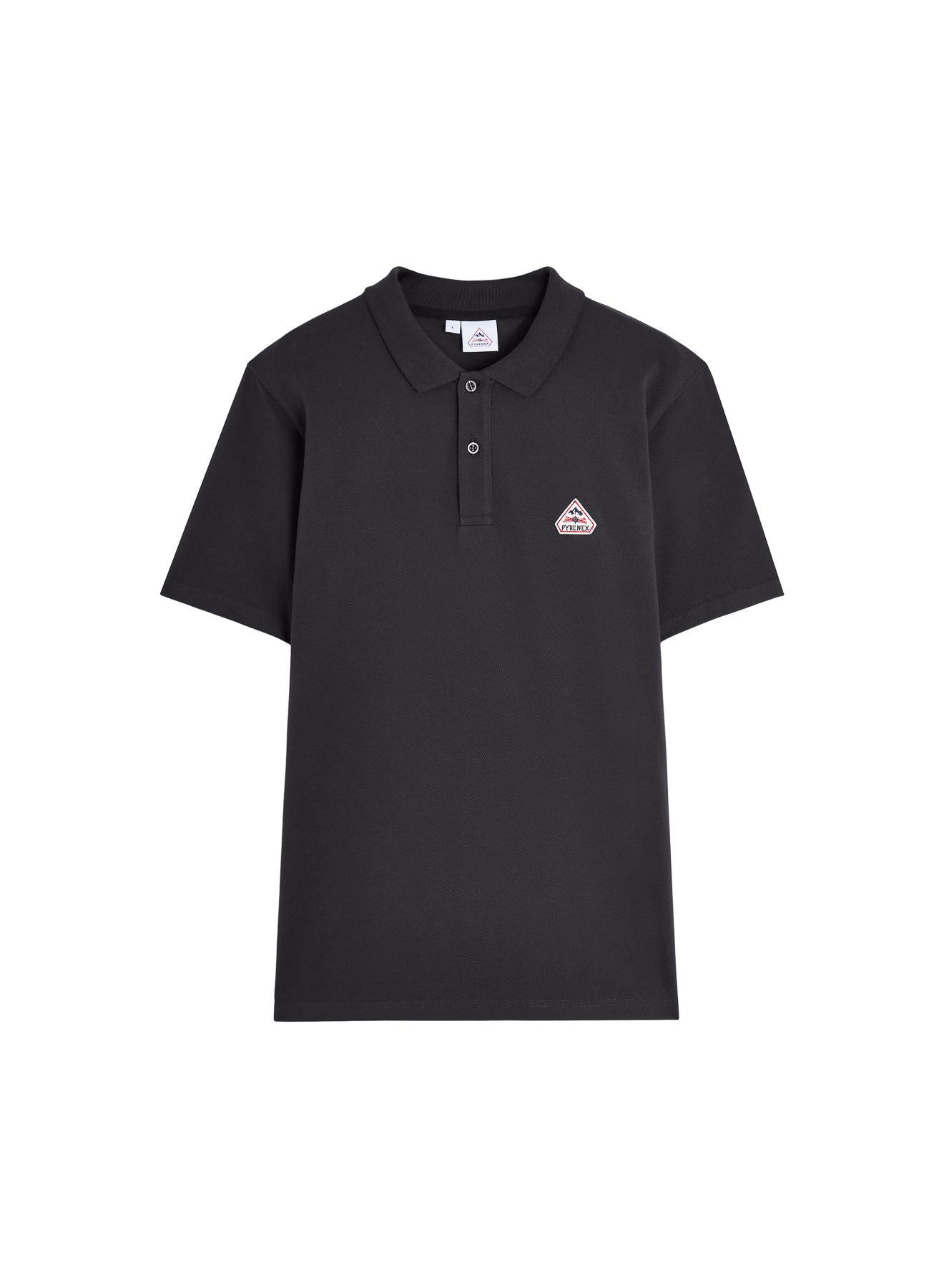 pyrenex-cobalt-polo-homme-coton-biologique-noir image 6