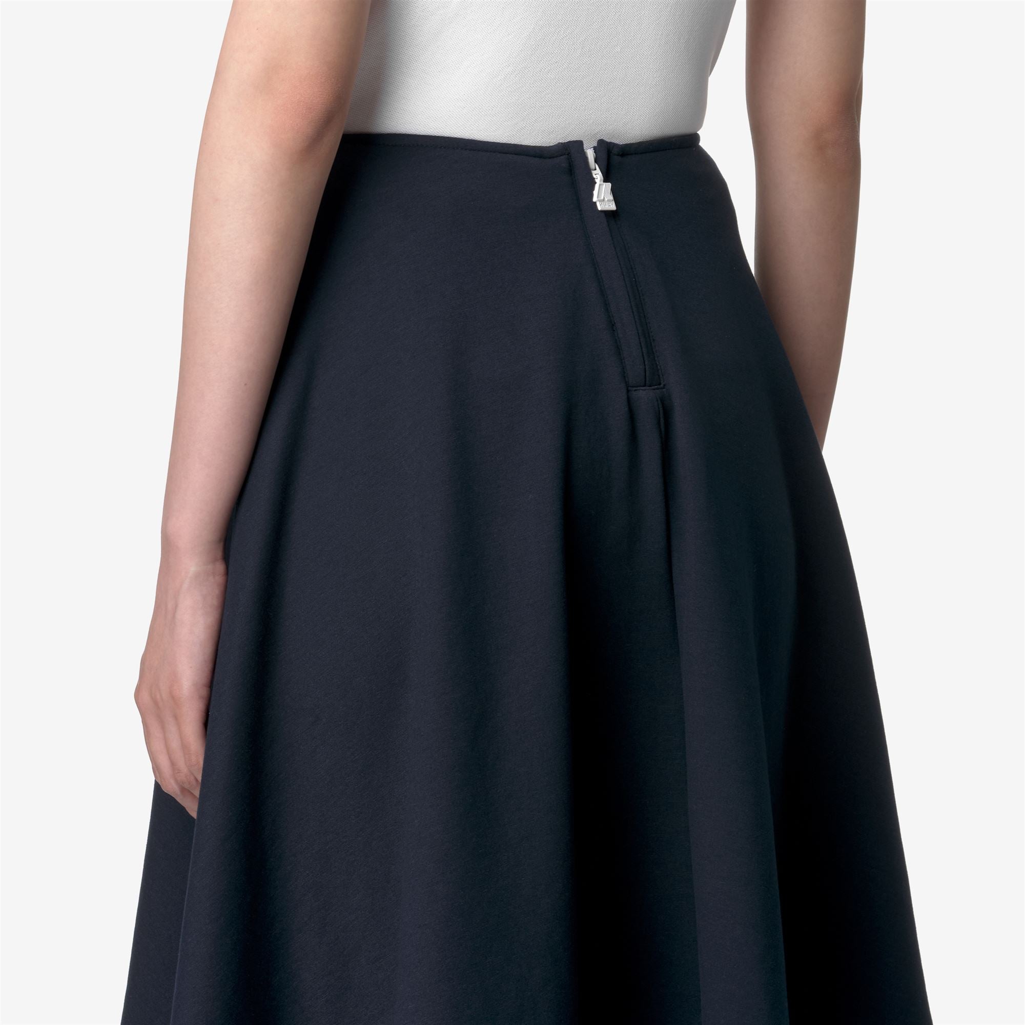 k-way-berenil-light-spacer-jupe-longuette-femme-blue-depth image 4